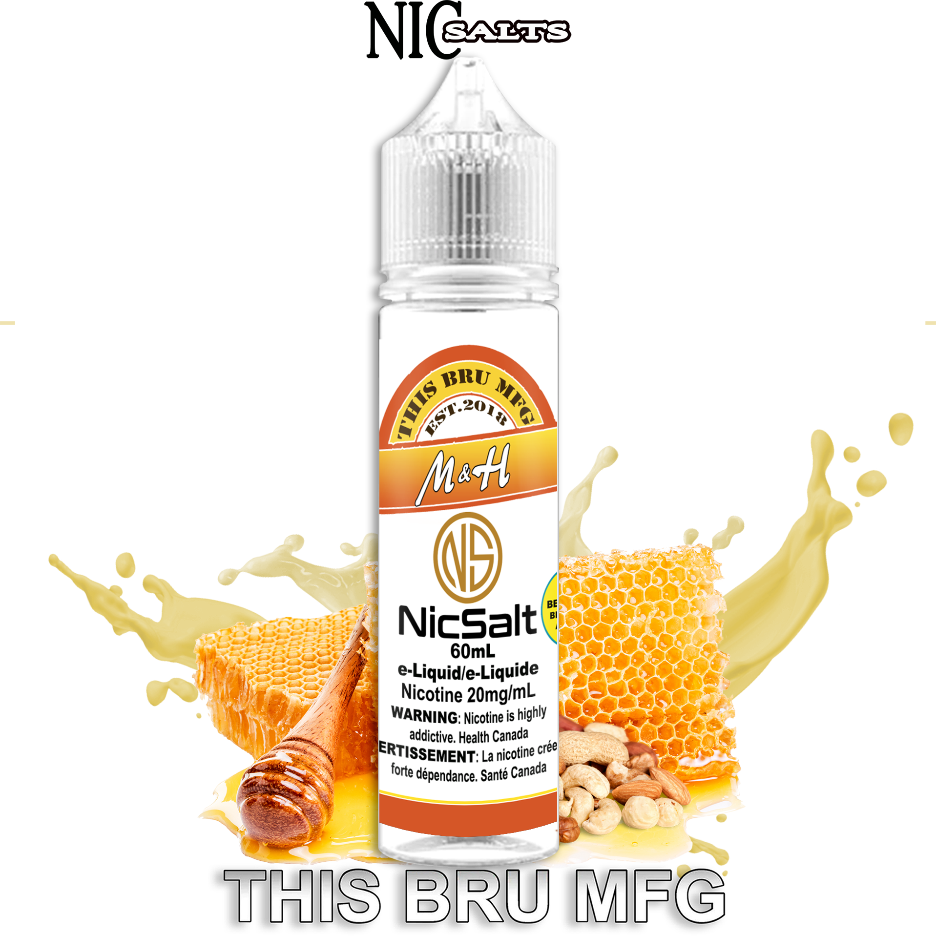 CUSTOM THIS BRU MFG SALT - MH 60ML