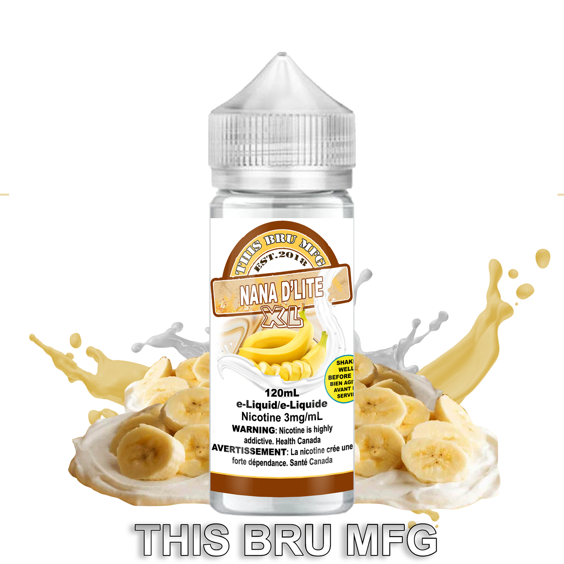 CUSTOM THIS BRU MFG - NANA D'LITE 120ML