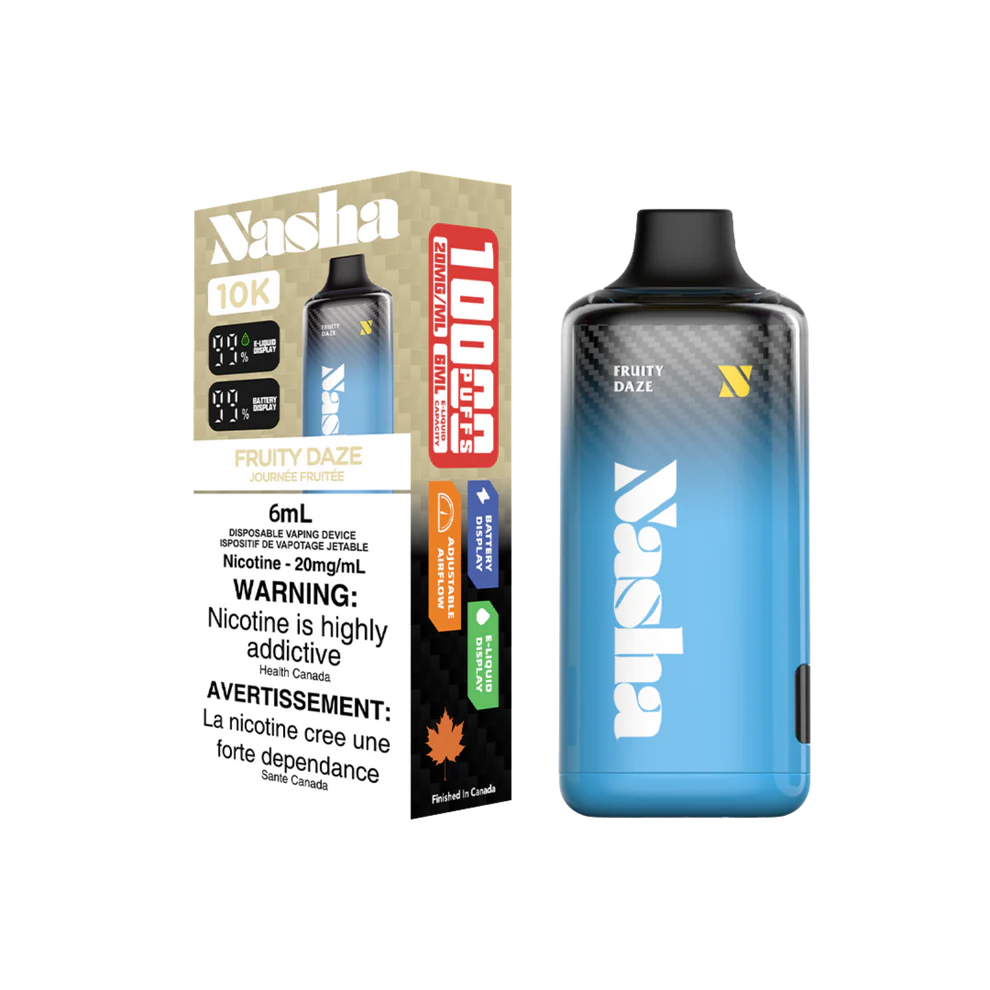 [BC/SK/NL/NS] NASHA 10K DISPOSABLE