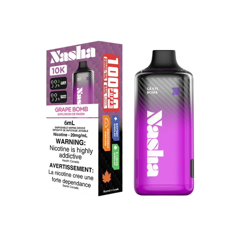 [BC/SK/NL/NS] NASHA 10K DISPOSABLE