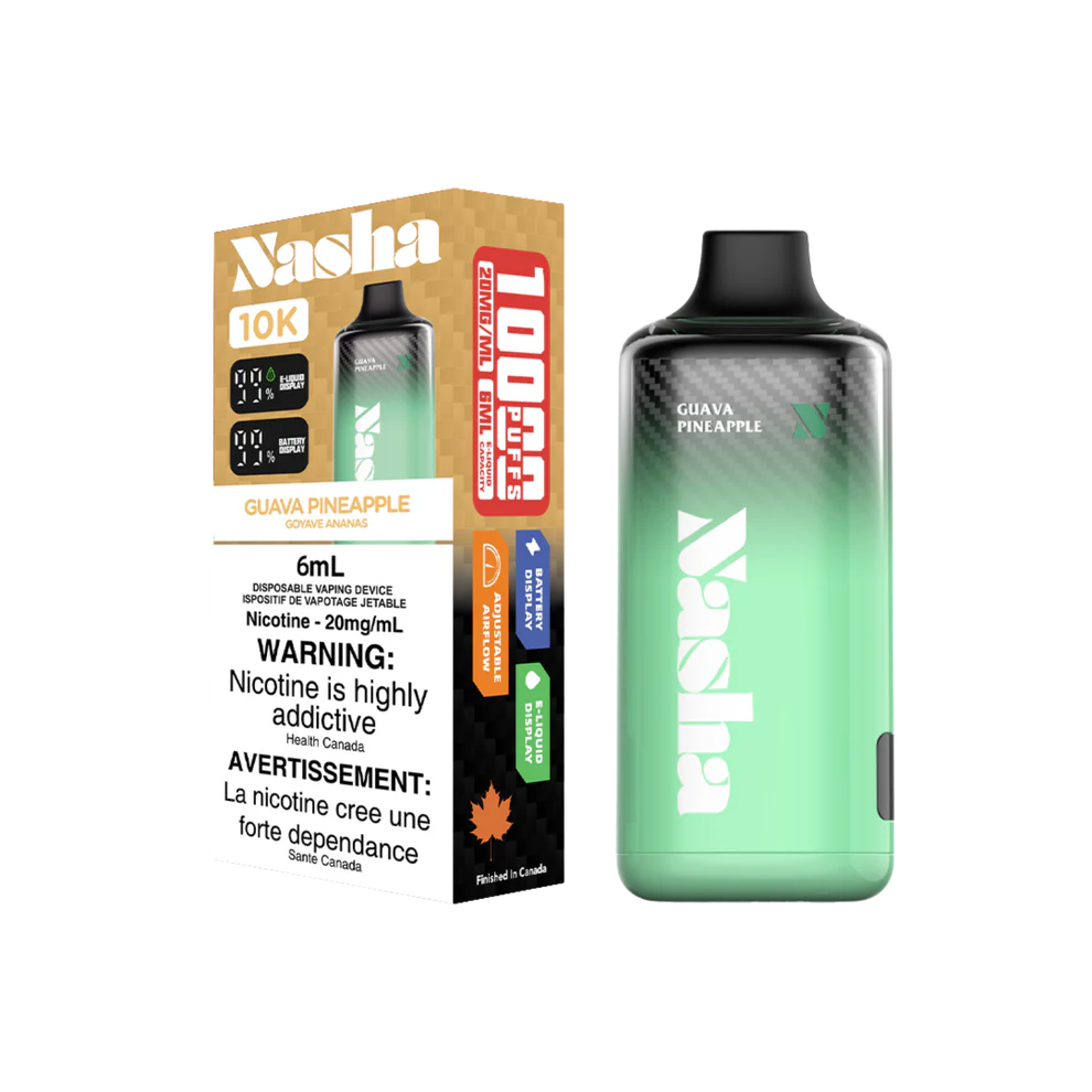 [BC/SK/NL/NS] NASHA 10K DISPOSABLE