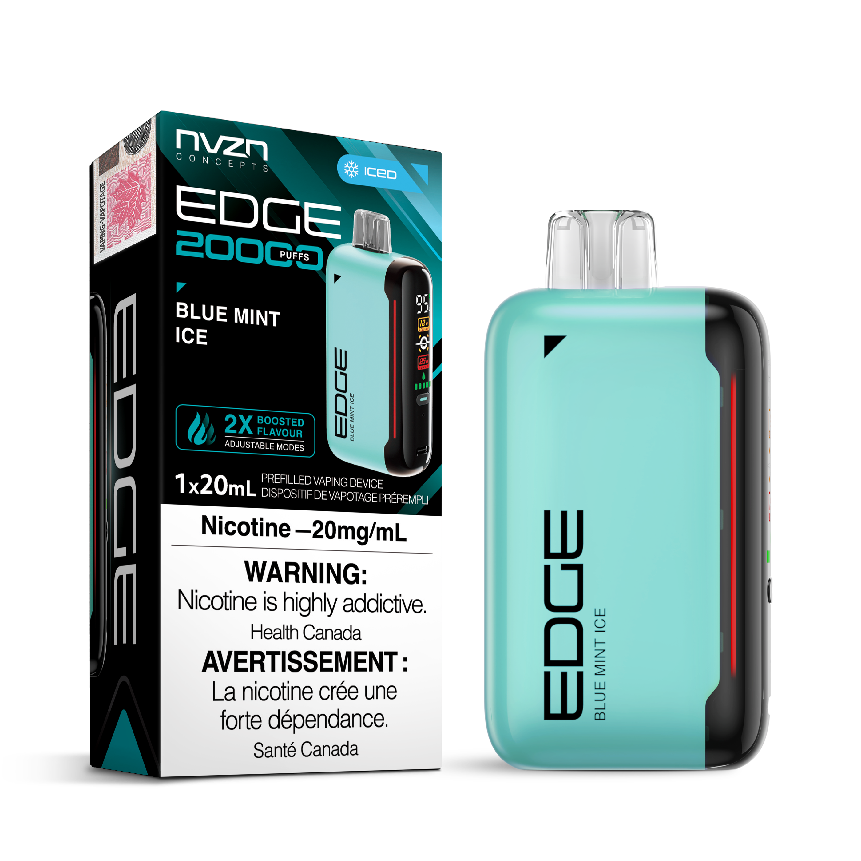 NVZN EDGE 20K BLUE MINT ICE 20MG