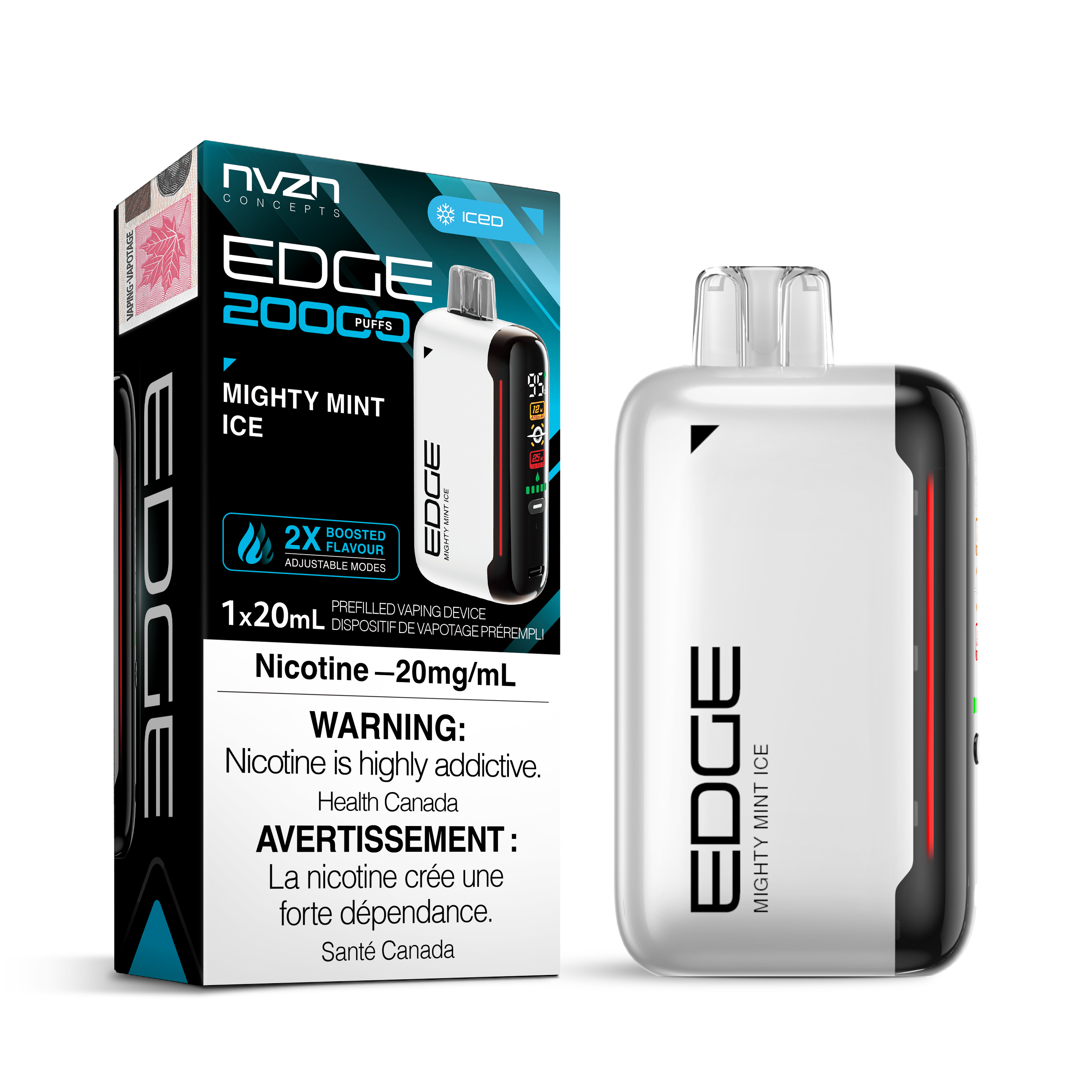 NVZN EDGE 20K MIGHTY MINT ICE 20MG