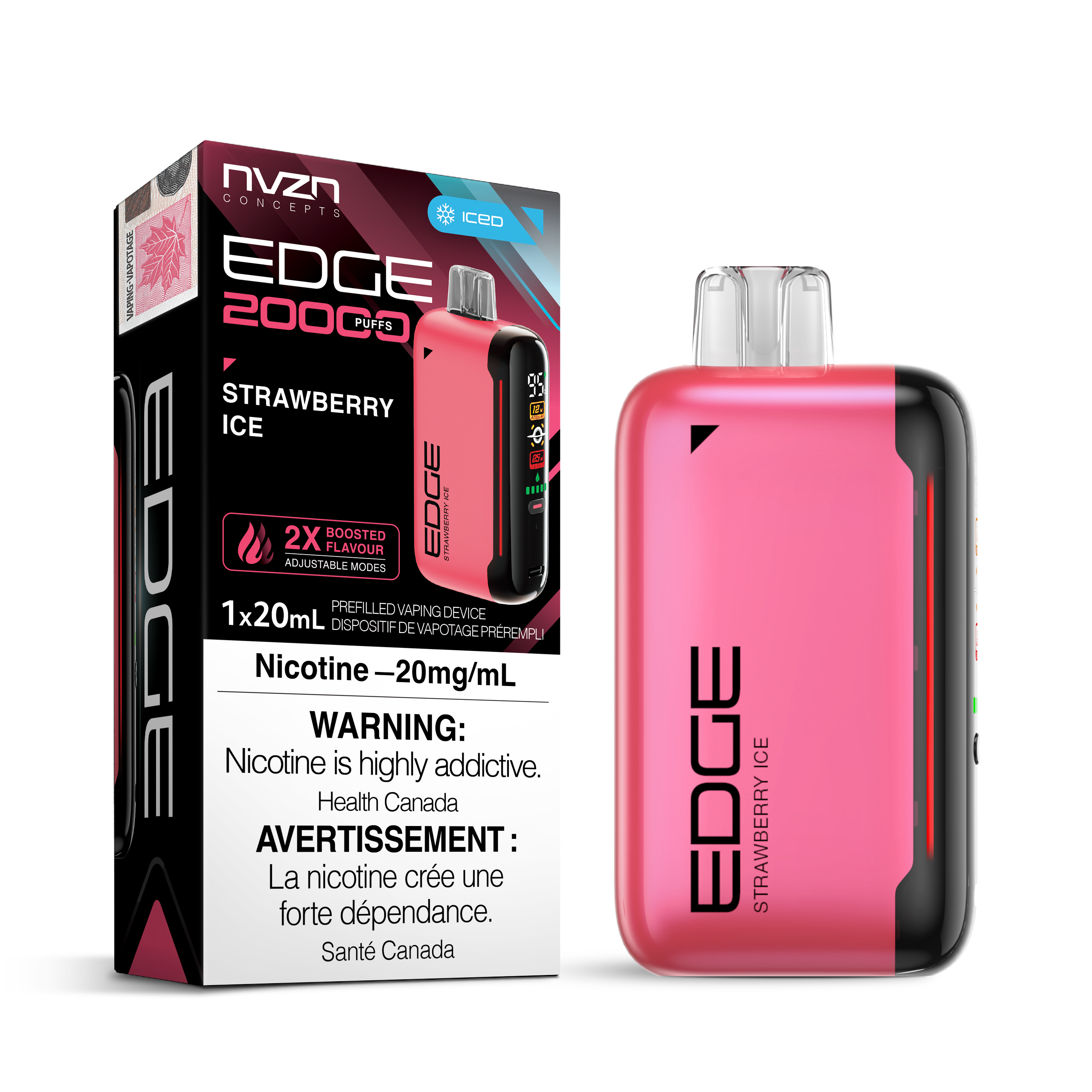 NVZN EDGE 20K STRAWBERRY ICE 20MG