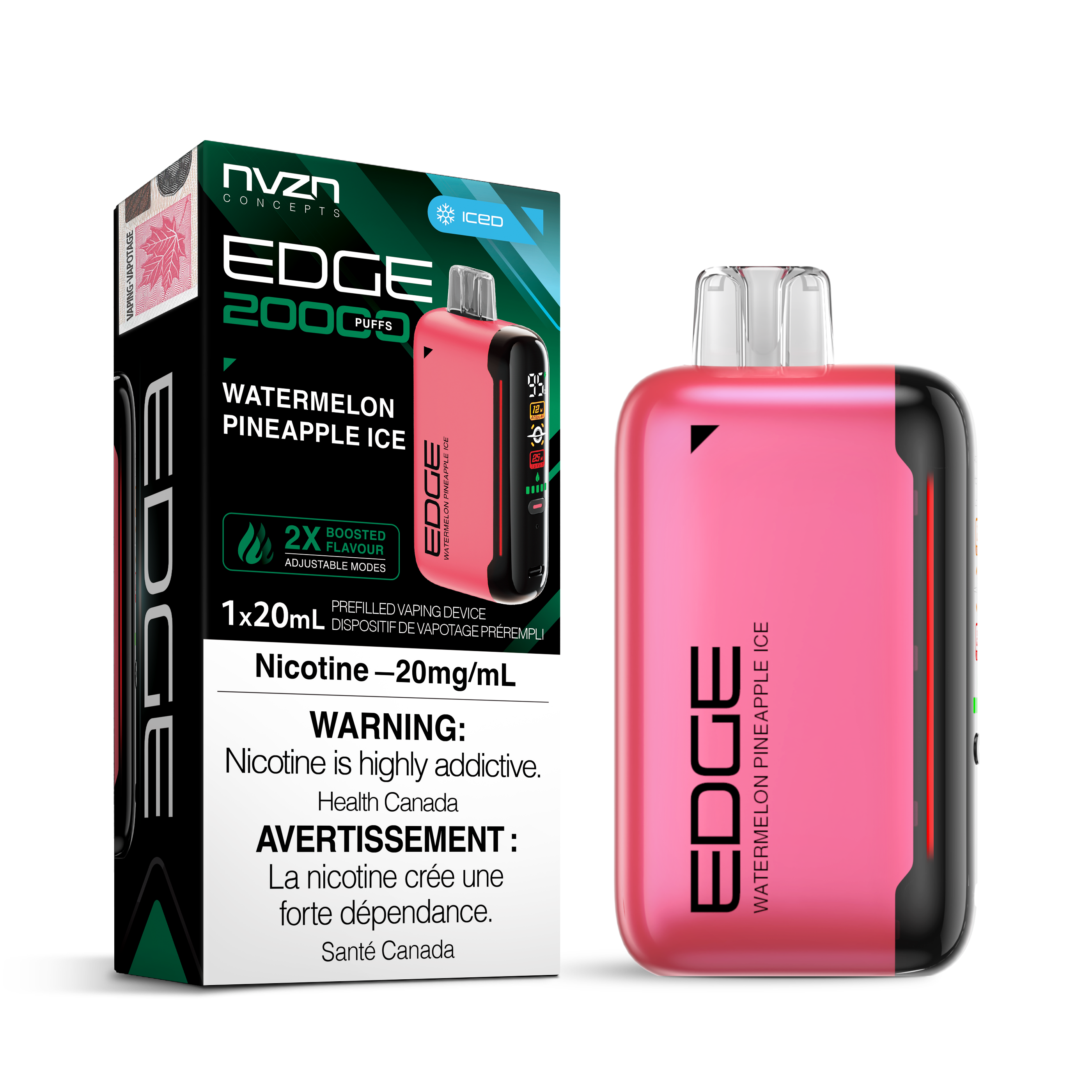 NVZN EDGE 20K WATERMELON PINEAPPLE ICE 20MG