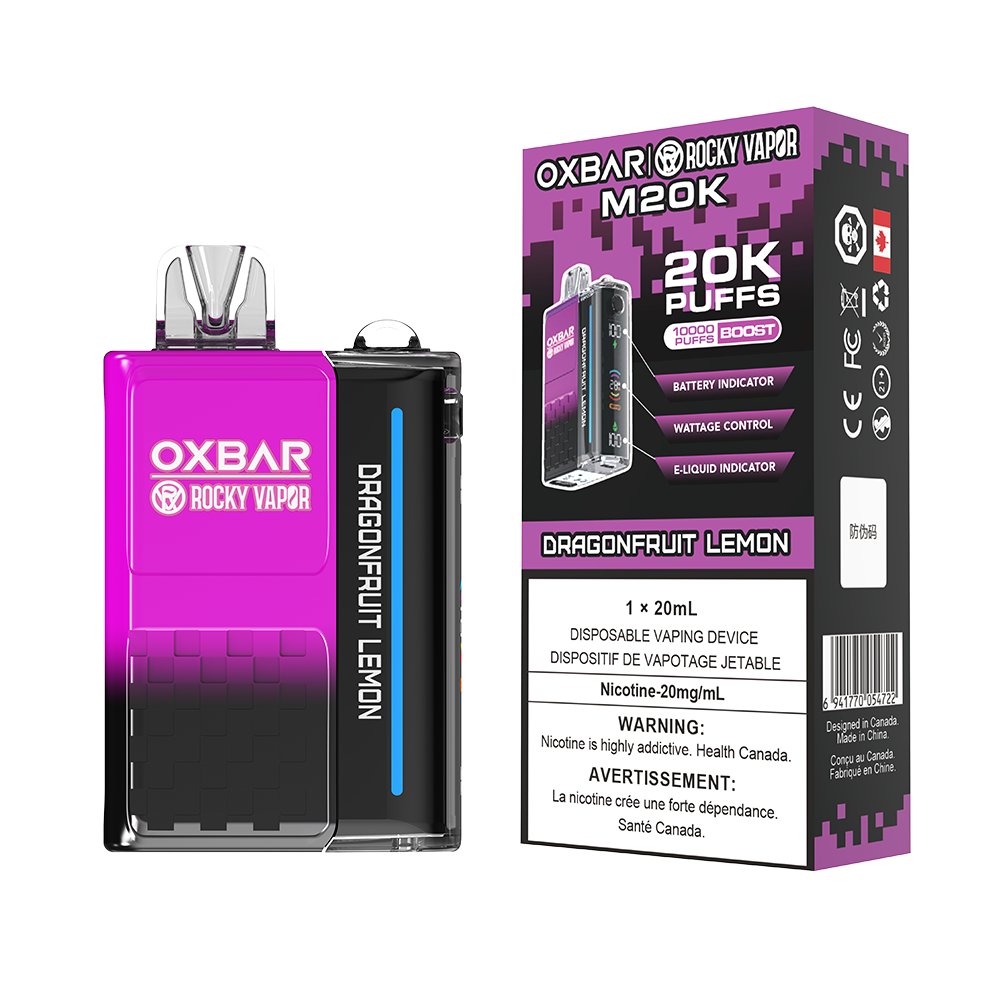 OXBAR M 20000 DRAGONFRUIT LEMON 20MG