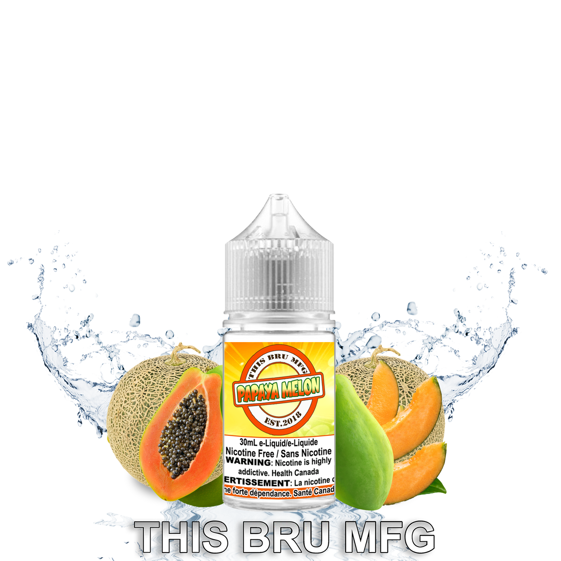 CUSTOM THIS BRU MFG - PAPAYA MELON 30ML