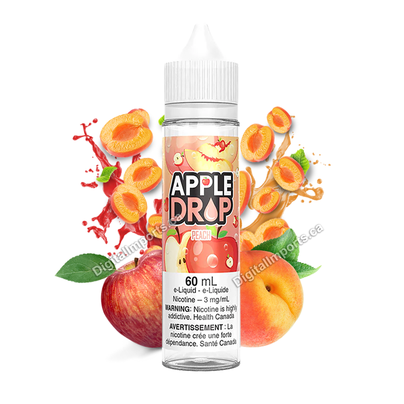 APPLE DROP - PEACH 60ML