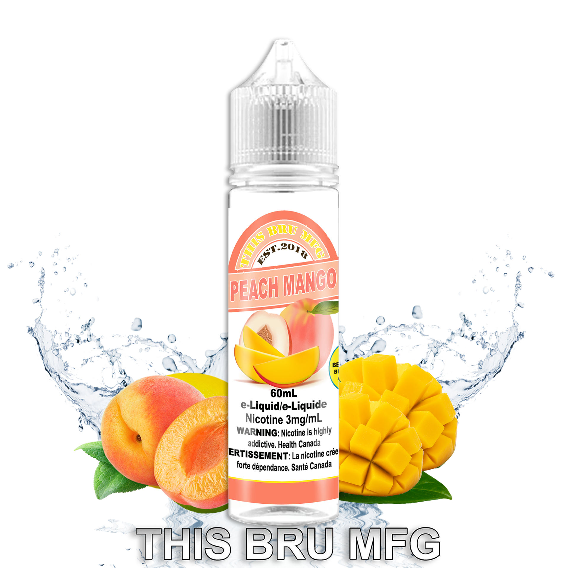 THIS BRU MFG - PEACH MANGO 60ML