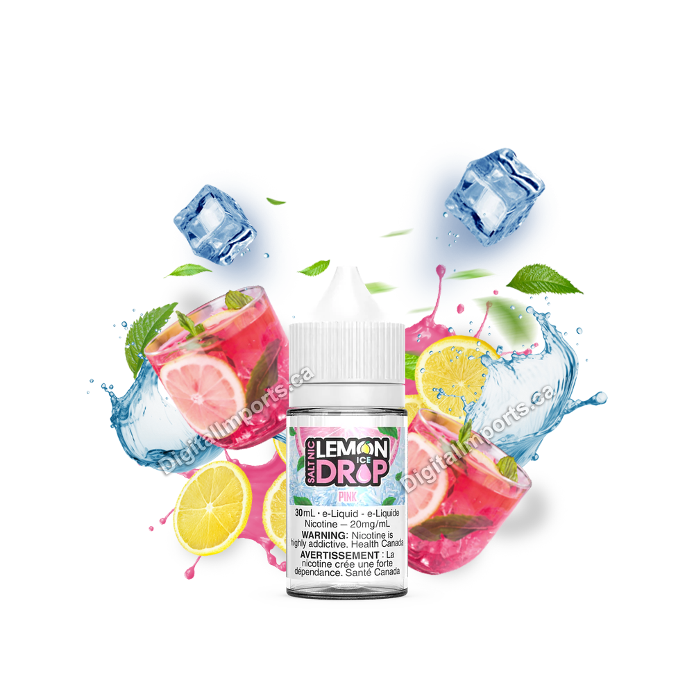 [BC/SK/NL/NS] LEMON DROP SALT - PINK ICE 30ML