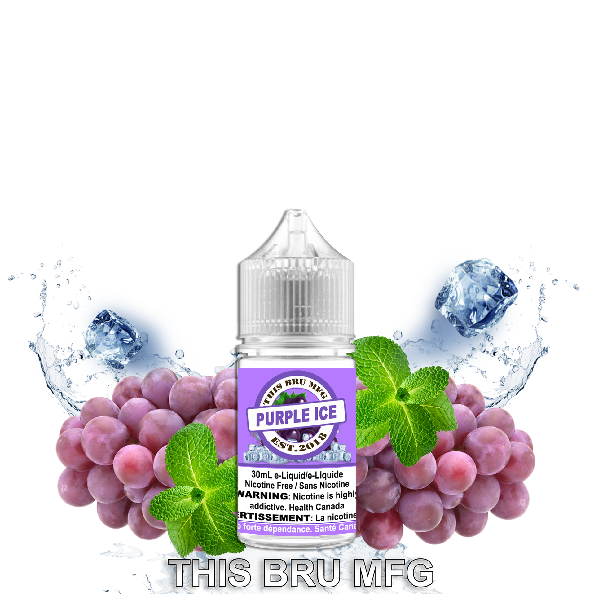 CUSTOM THIS BRU MFG - PURPLE ICE 30ML