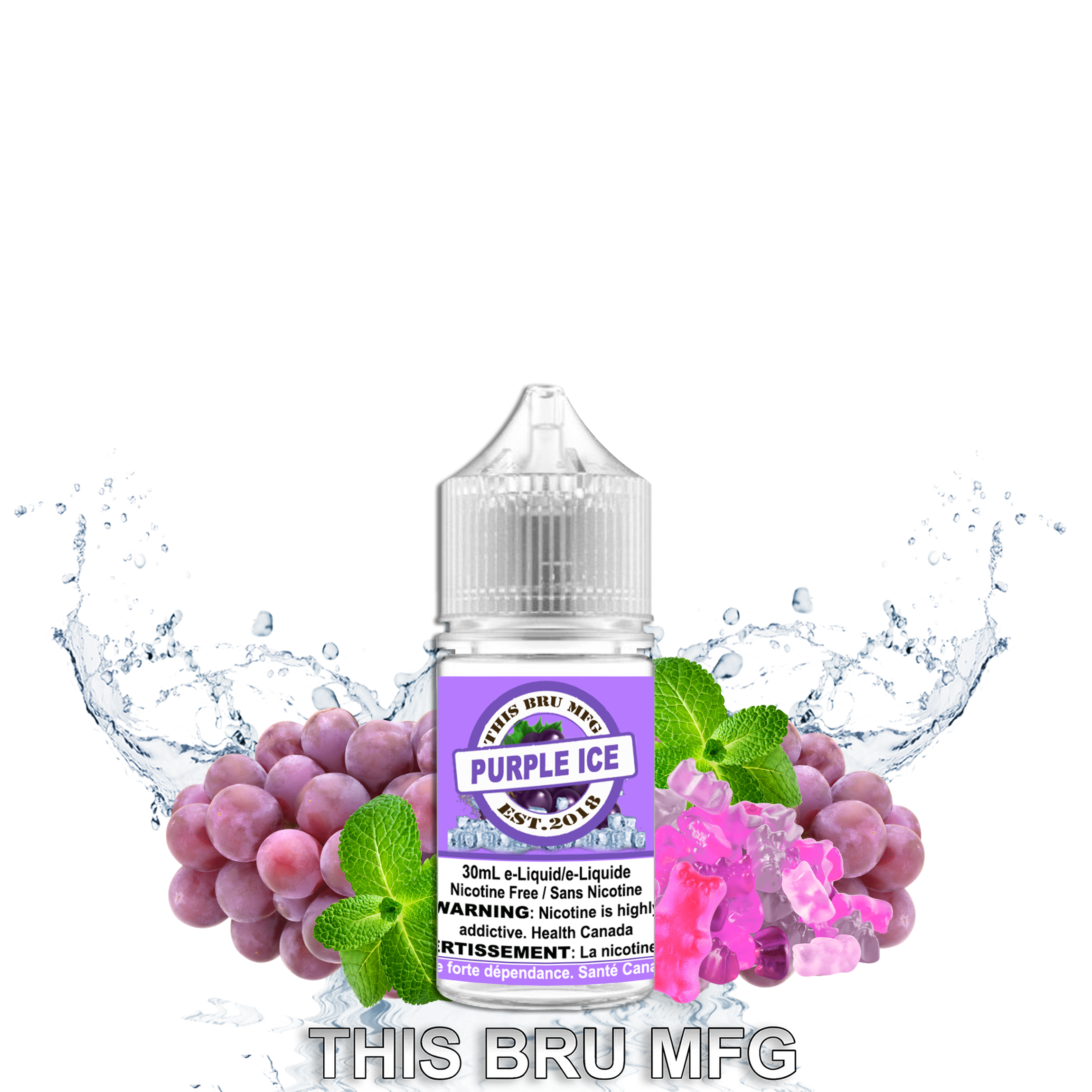 CUSTOM THIS BRU MFG - PURPLE ICE 30ML