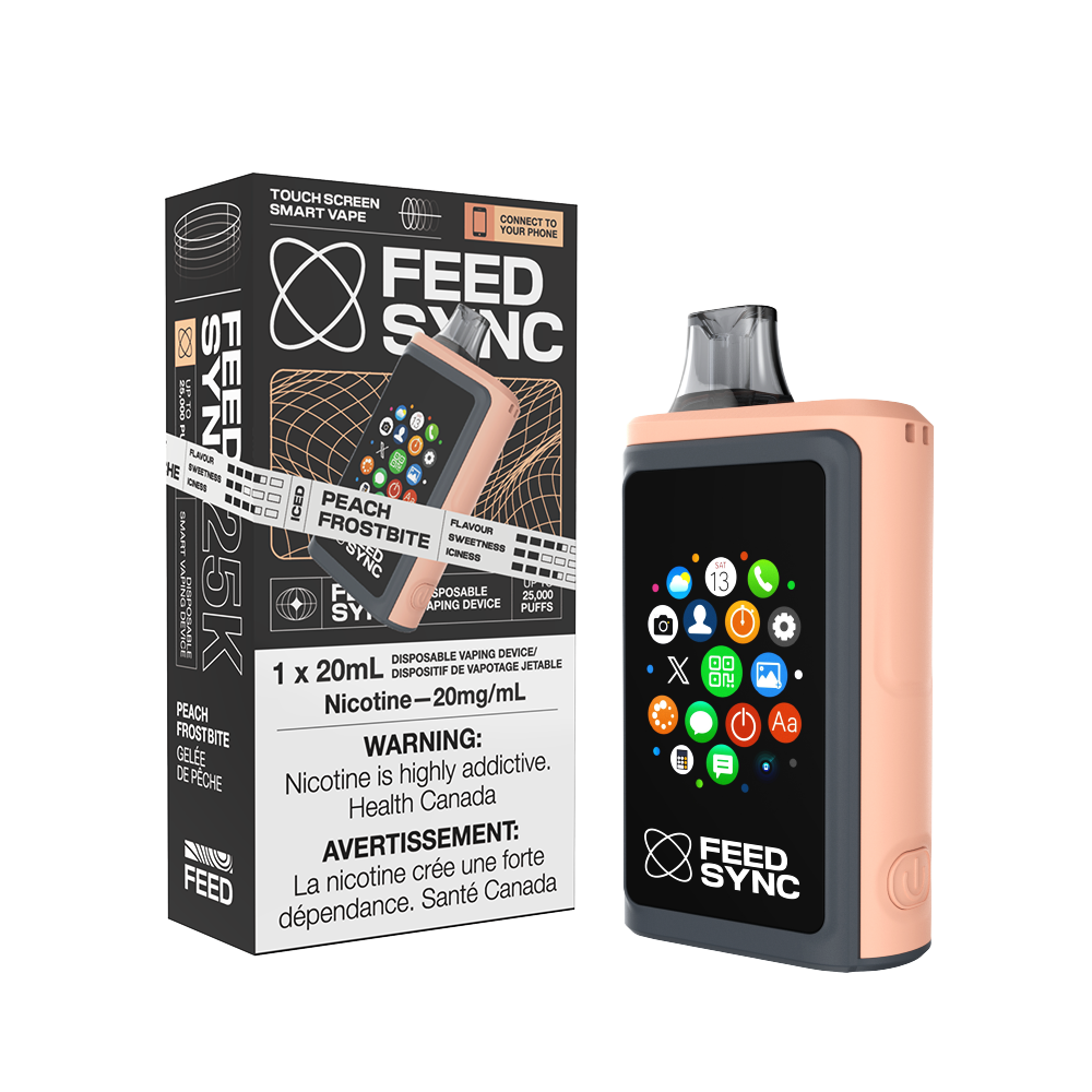 FEED SYNC 25K PEACH FROSTBITE 20MG