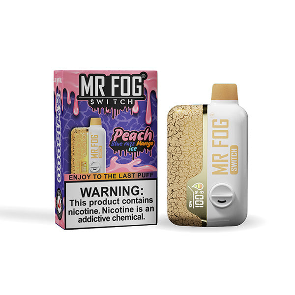 Mr.Fog 15k Peach Blue Razz Mango Ice 20MG