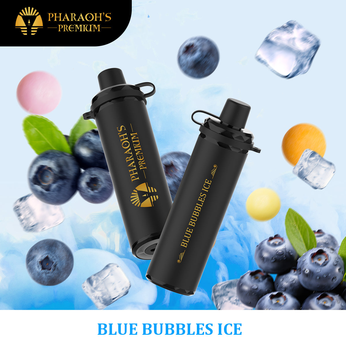 PHARAOH'S PREMIUM 16K BLUE BUBBLES ICE 20MG