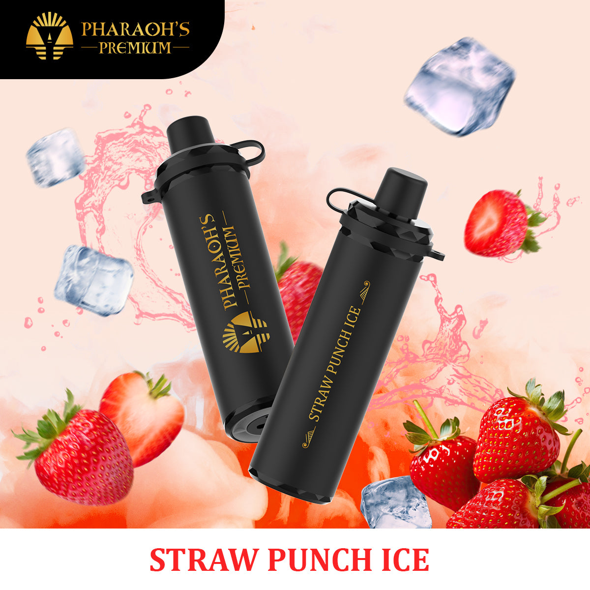 PHARAOH'S PREMIUM 16K STRAW PUNCH ICE 20MG