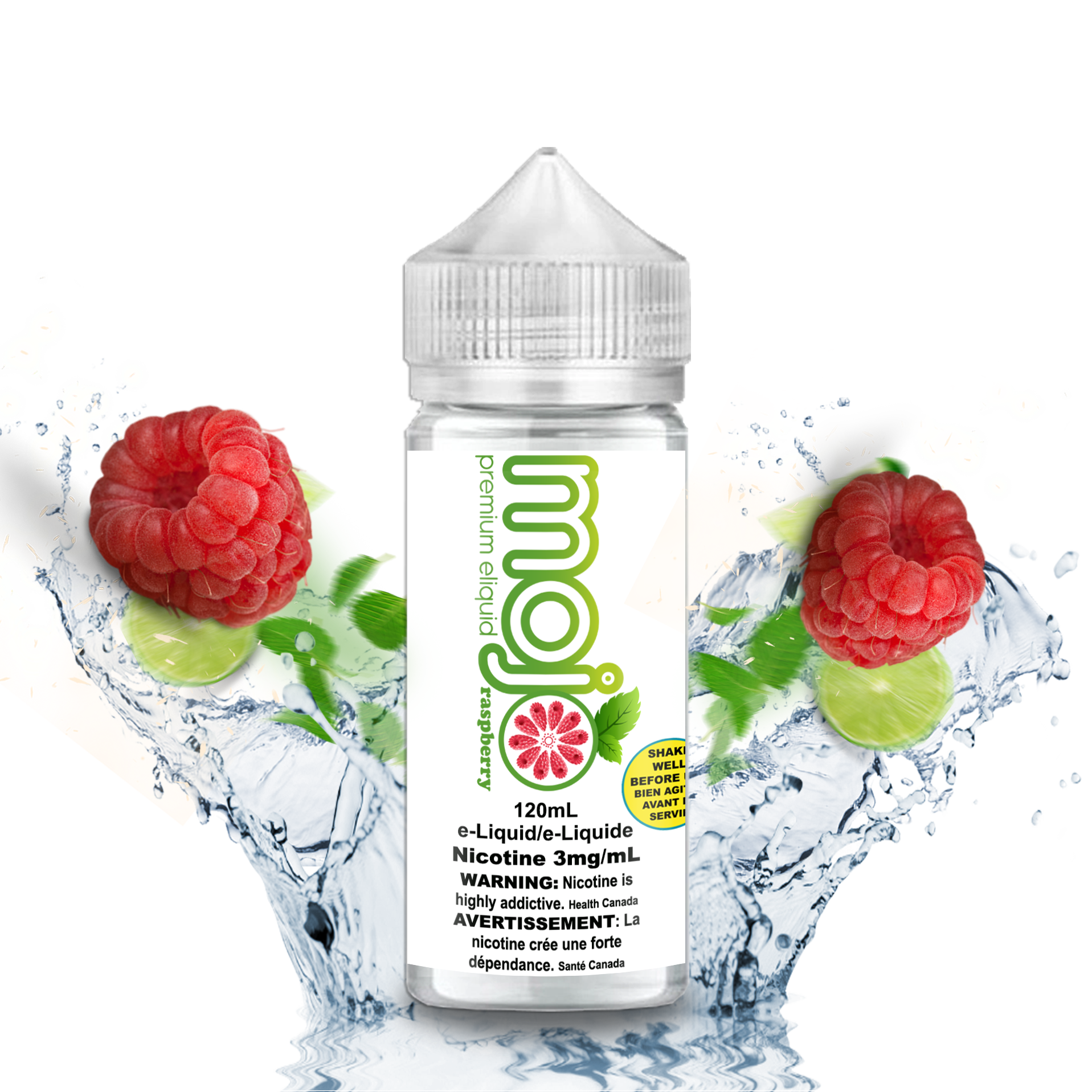 CUSTOM MOJO - RASPBERRY 120ML