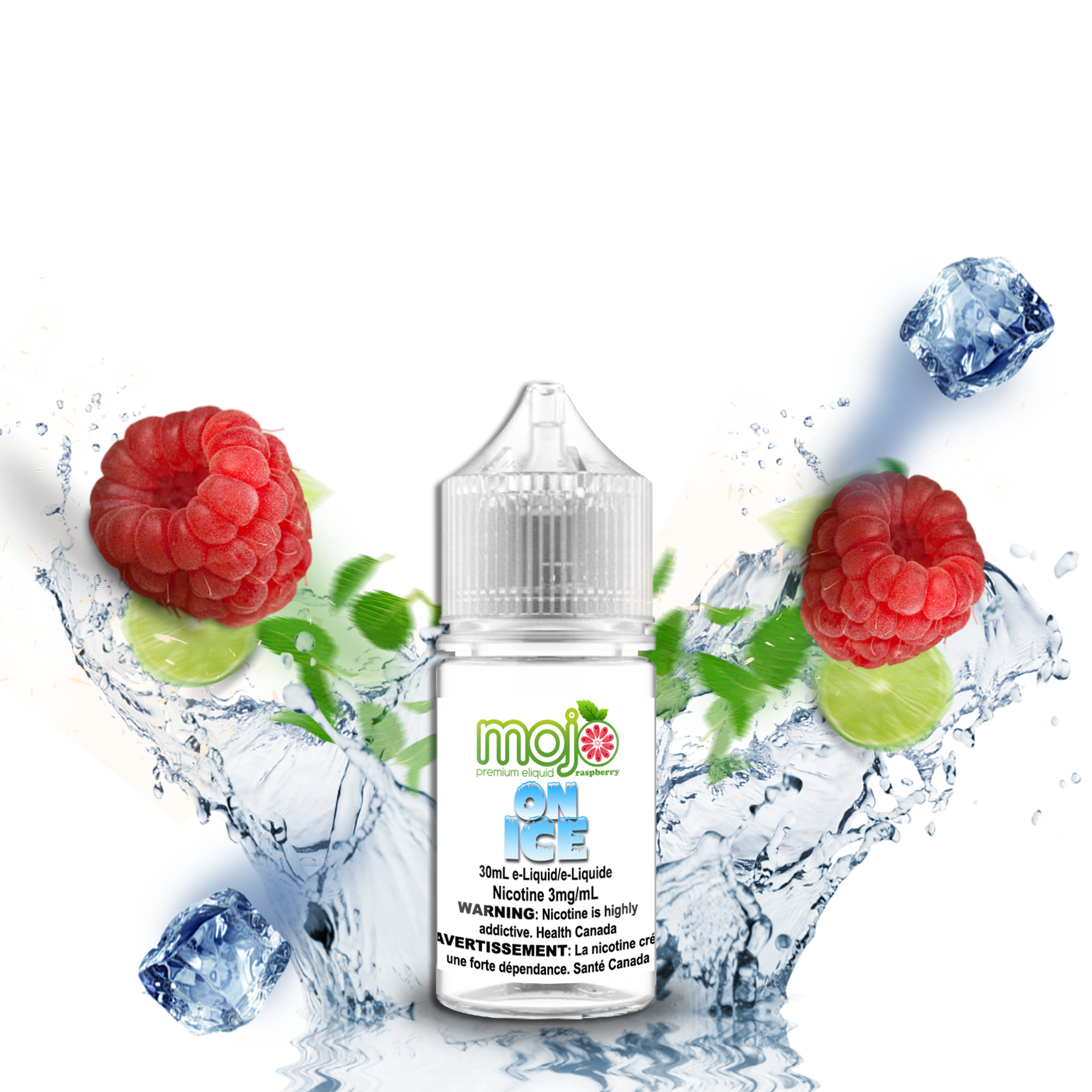 CUSTOM MOJO - RASPBERRY ICE 30ML