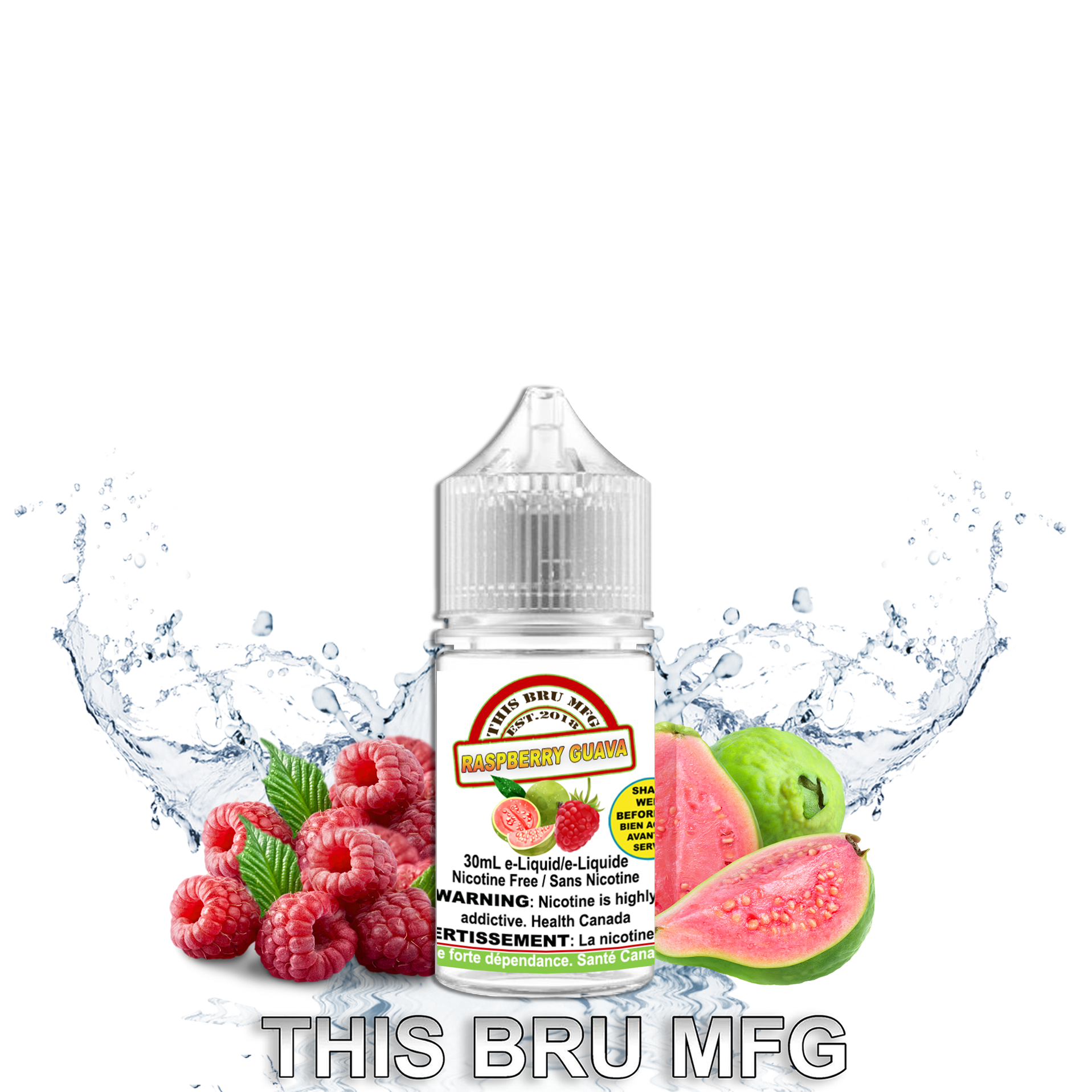 [BC/SK/NL/NS] CUSTOM THIS BRU MFG - RASPBERRY GUAVA 30ML
