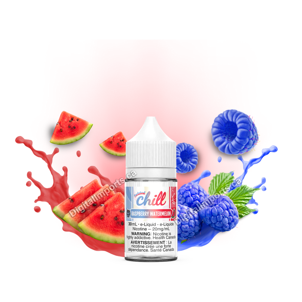 [BC/SK/NL/NS] CHILL SALT - RASPBERRY WATERMELON TWISTED 30ML