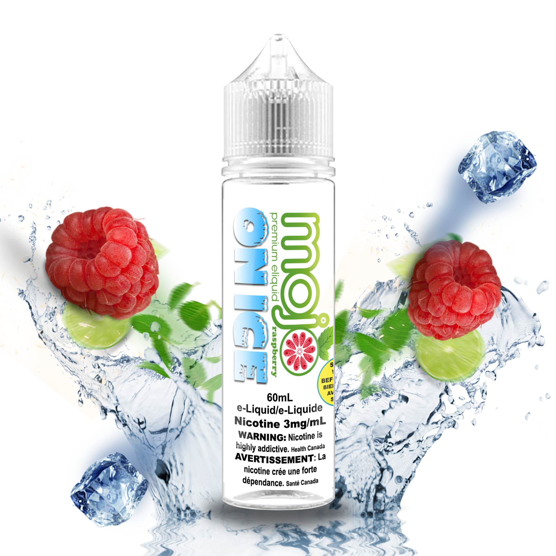 CUSTOM MOJO - RASPBERRY ICE 60ML