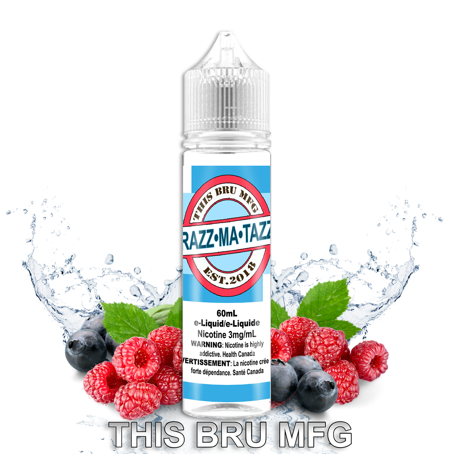 CUSTOM THIS BRU MFG - RAZZMATAZZ 60ML