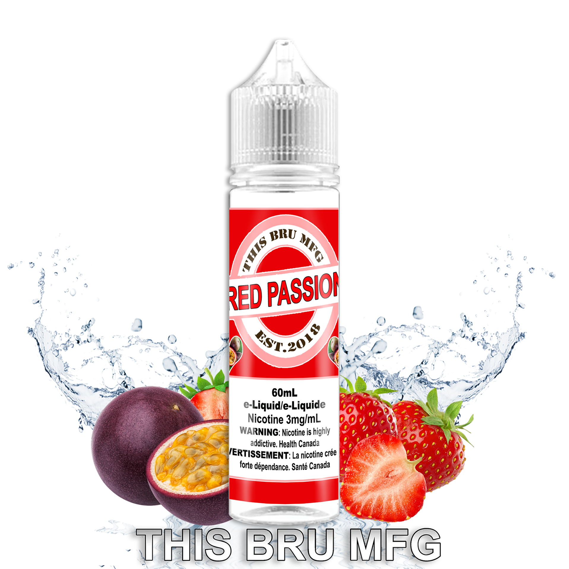 CUSTOM THIS BRU MFG - RED PASSION 60ML