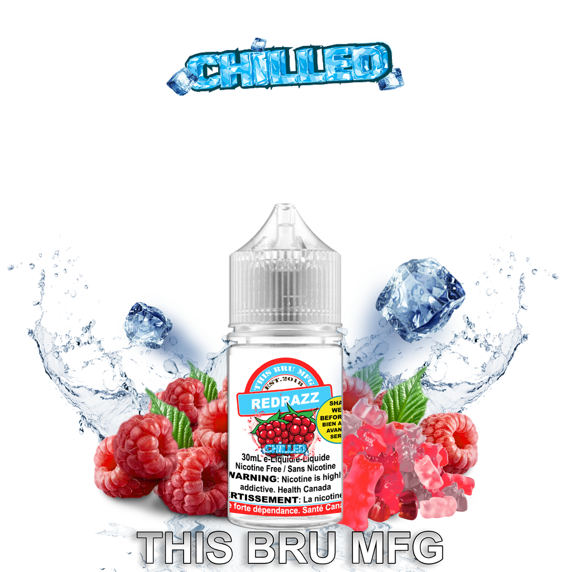 CUSTOM THIS BRU MFG - REDRAZZ CHILLED 30ML