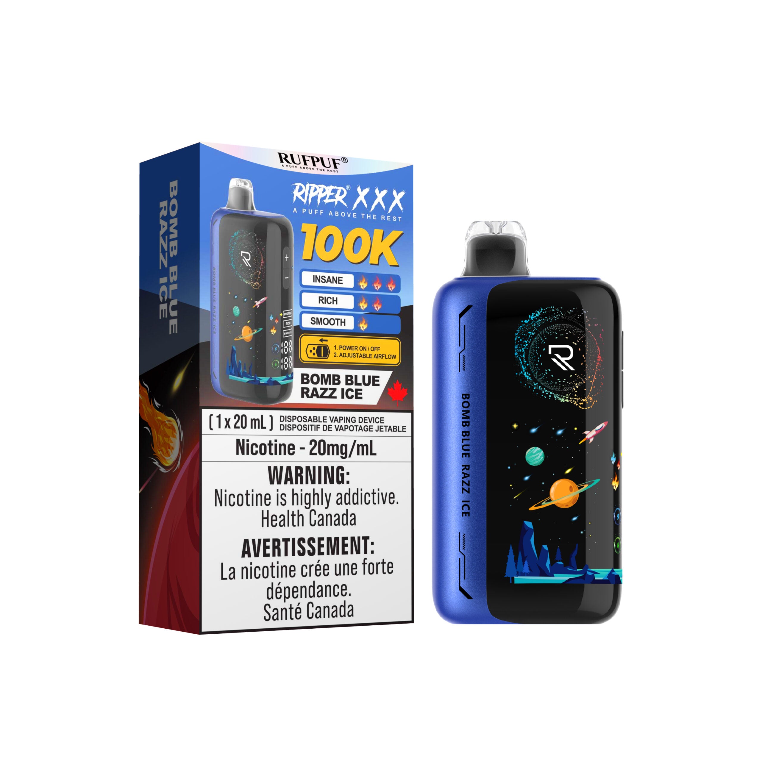 RUFPUF RIPPER XXX 100K DISPOSABLE