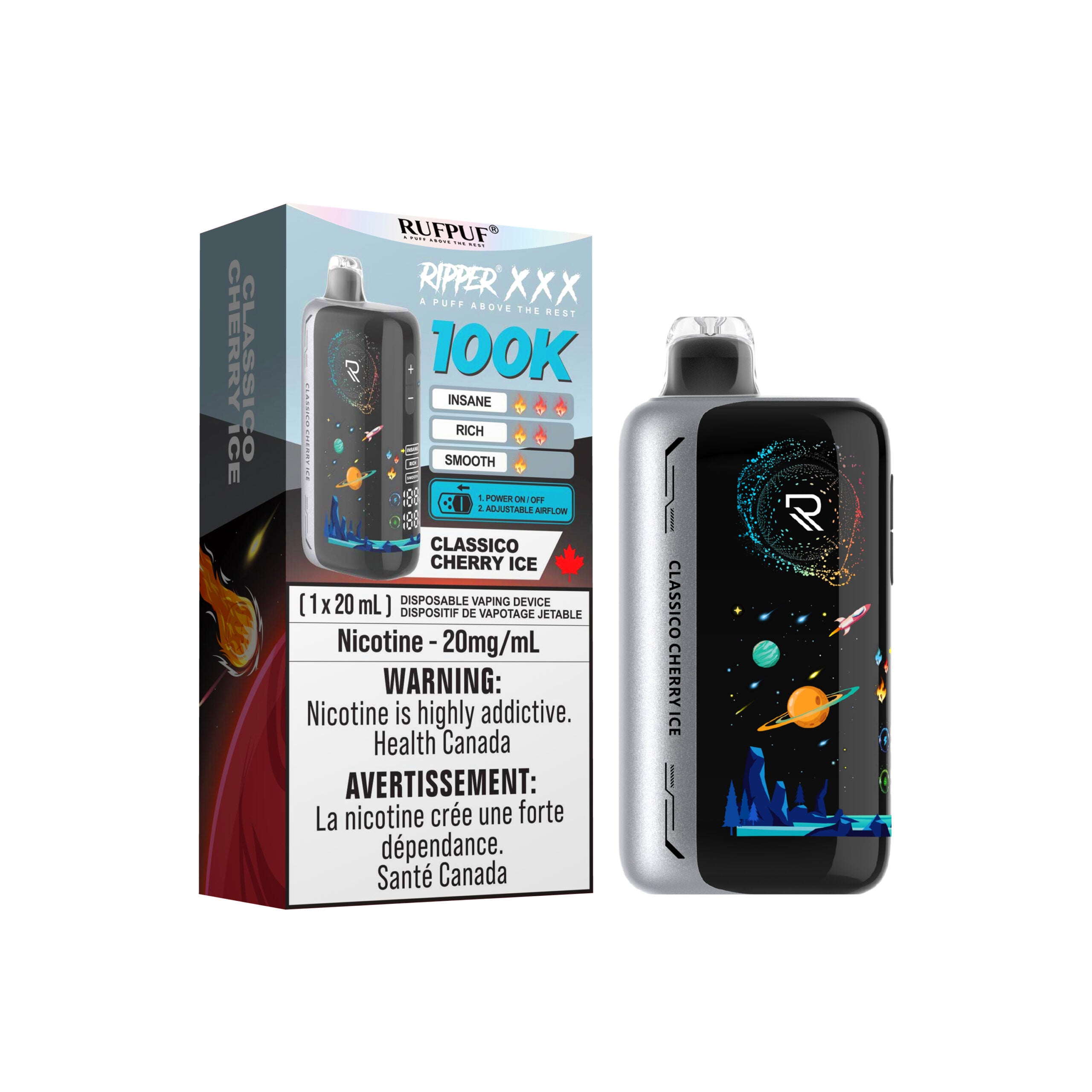 RUFPUF RIPPER XXX 100K DISPOSABLE