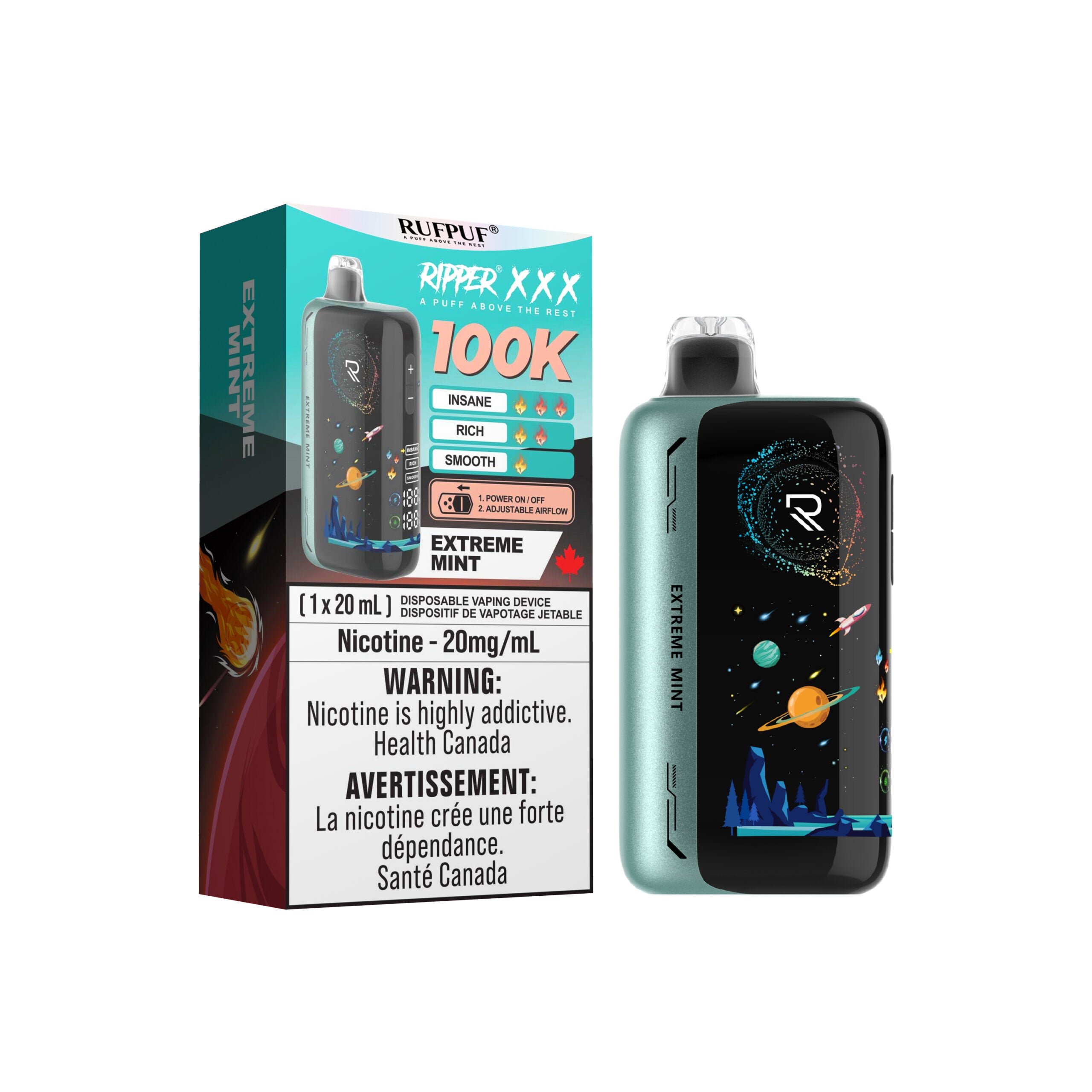 RUFPUF RIPPER XXX 100K DISPOSABLE