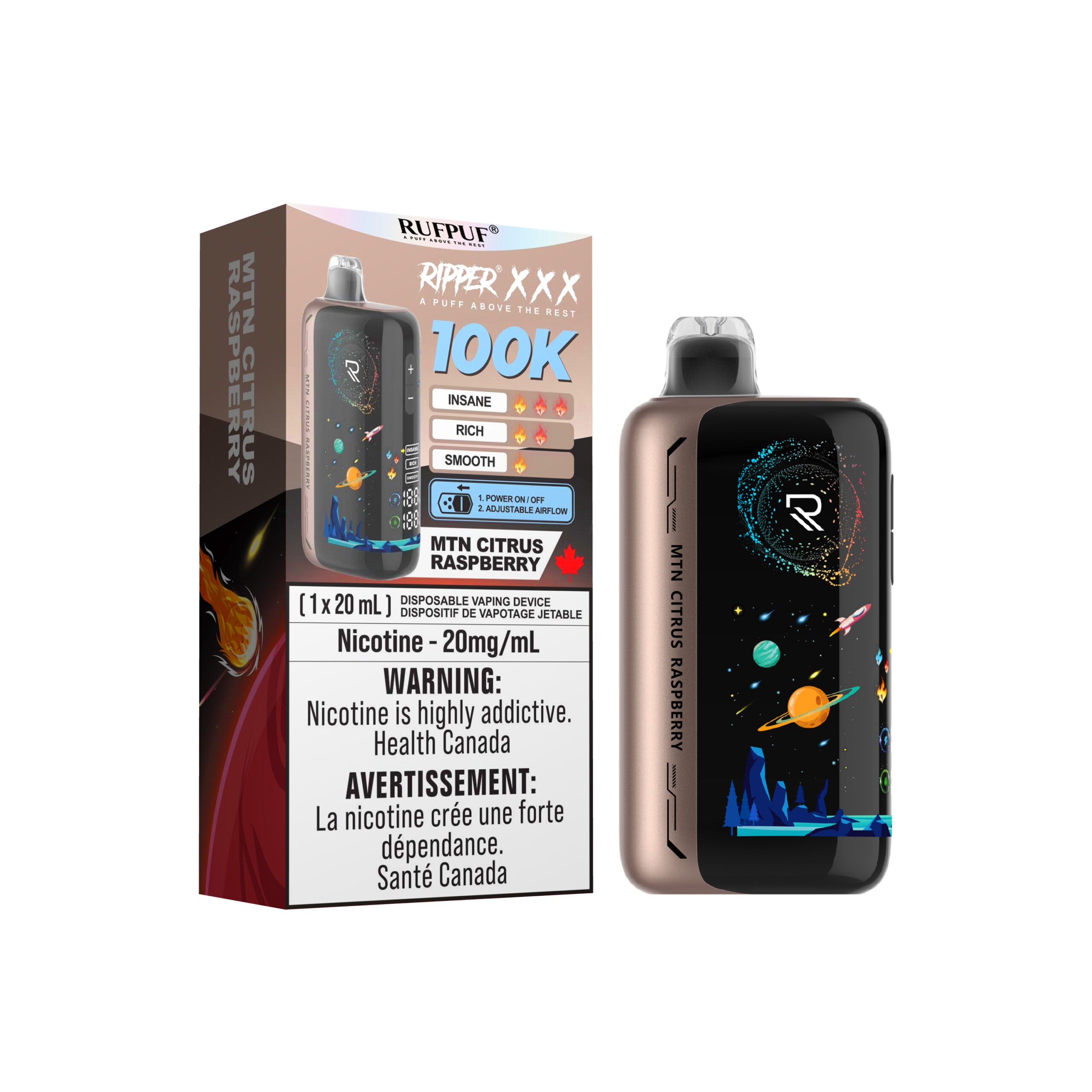 RUFPUF RIPPER XXX 100K DISPOSABLE