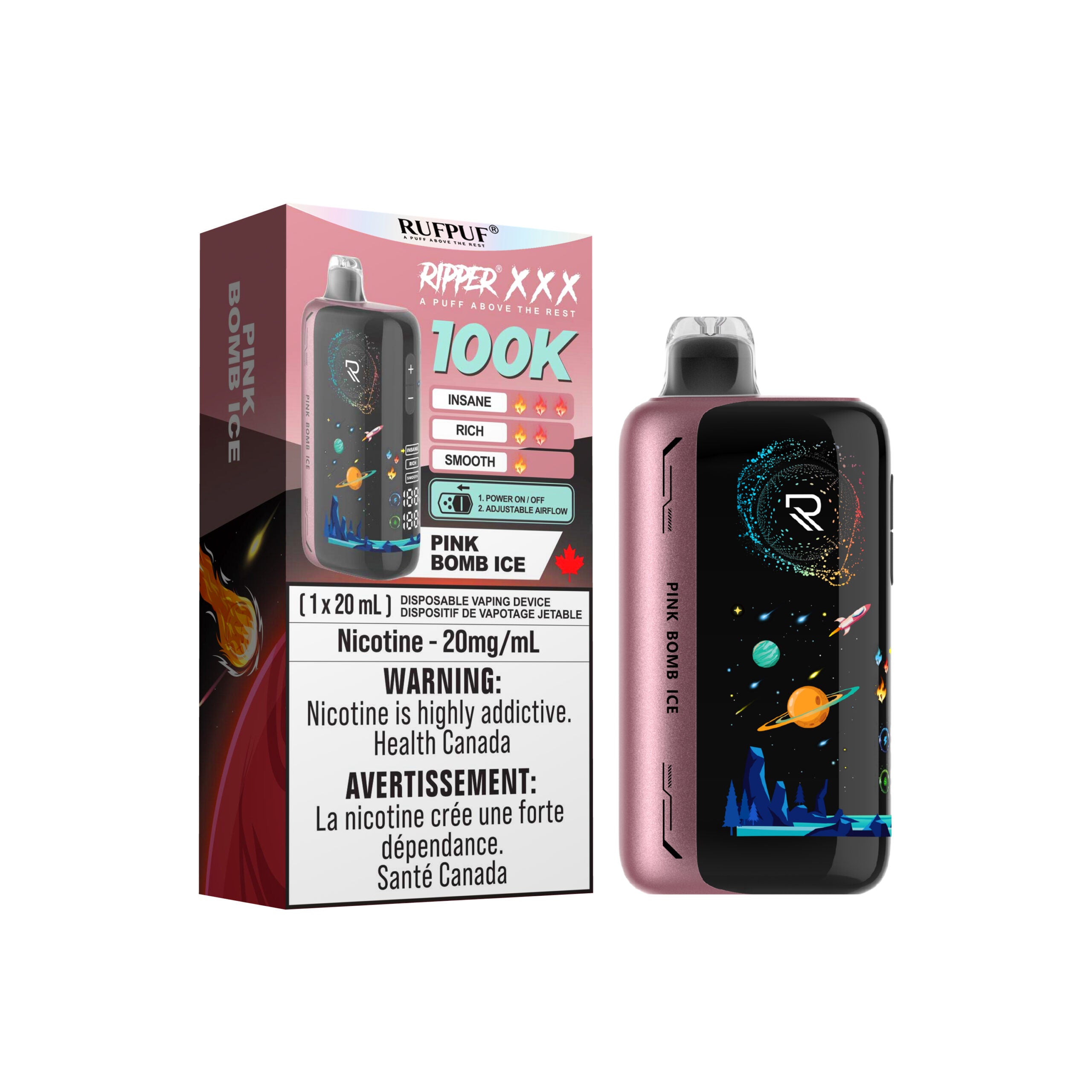RUFPUF RIPPER XXX 100K DISPOSABLE