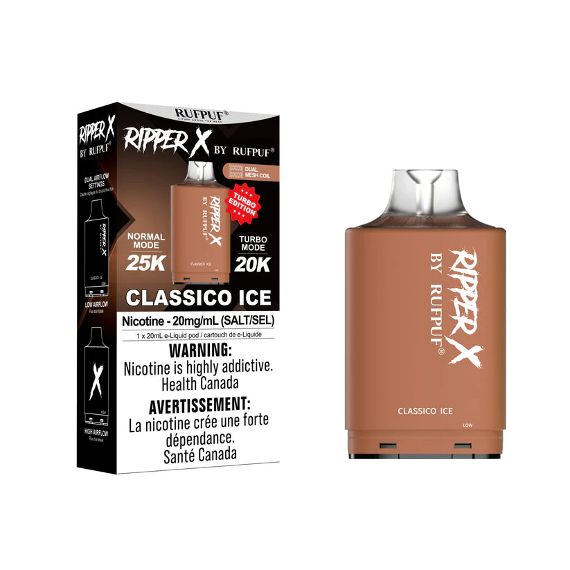 RIPPER X 25K Classico Ice 20MG