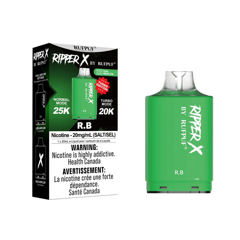 RIPPER X 25K R.B 20MG