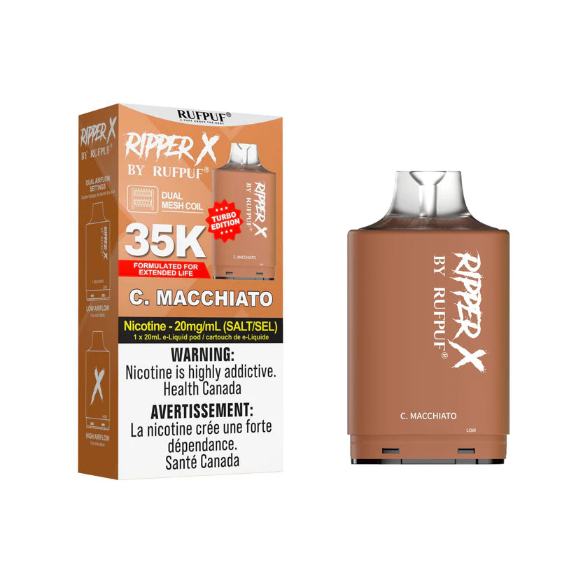 RIPPER X 35K C. Macchiato 20MG