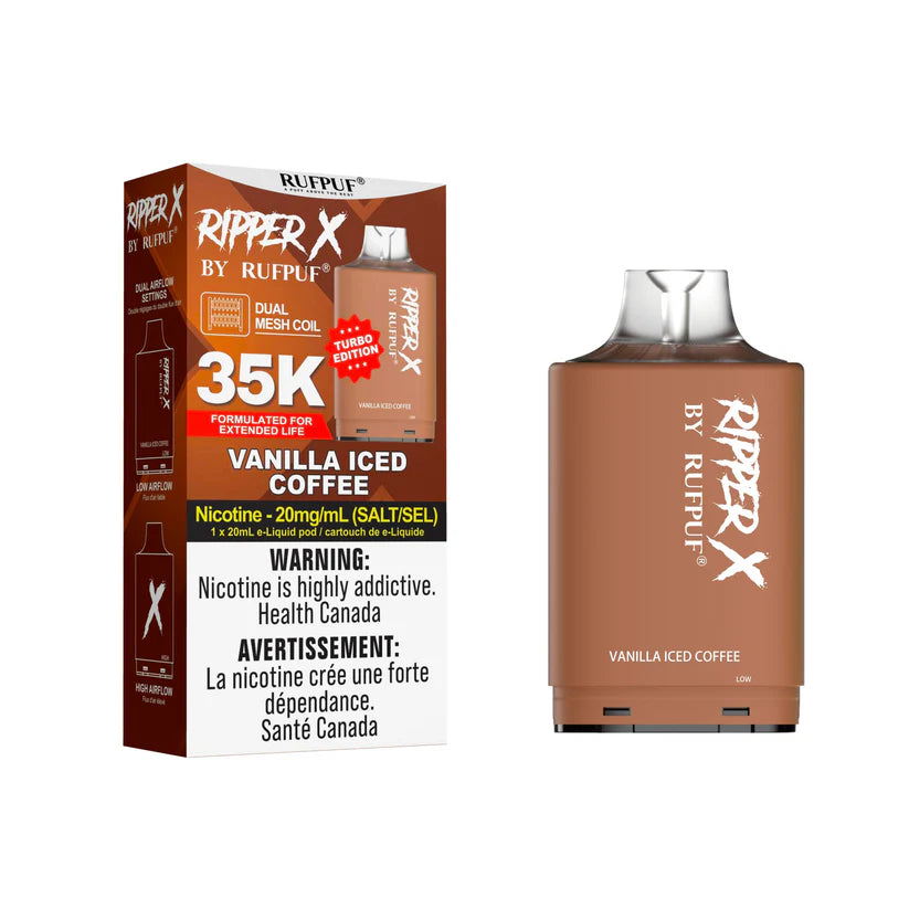 RIPPER X 35K Vanilla Iced Coffee 20MG