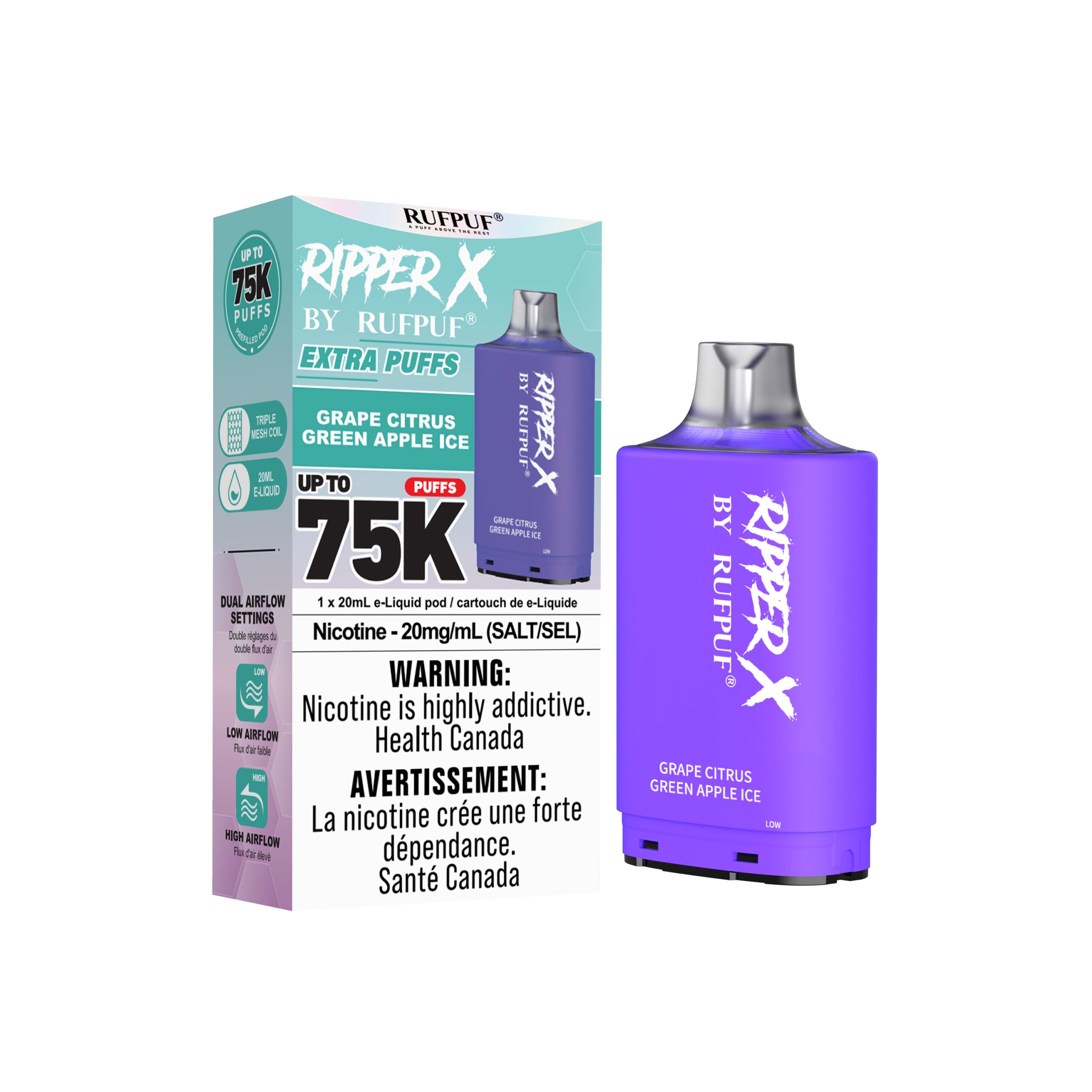 [BC/SK/NL/NS] RUFPUF RIPPER X 75K POD