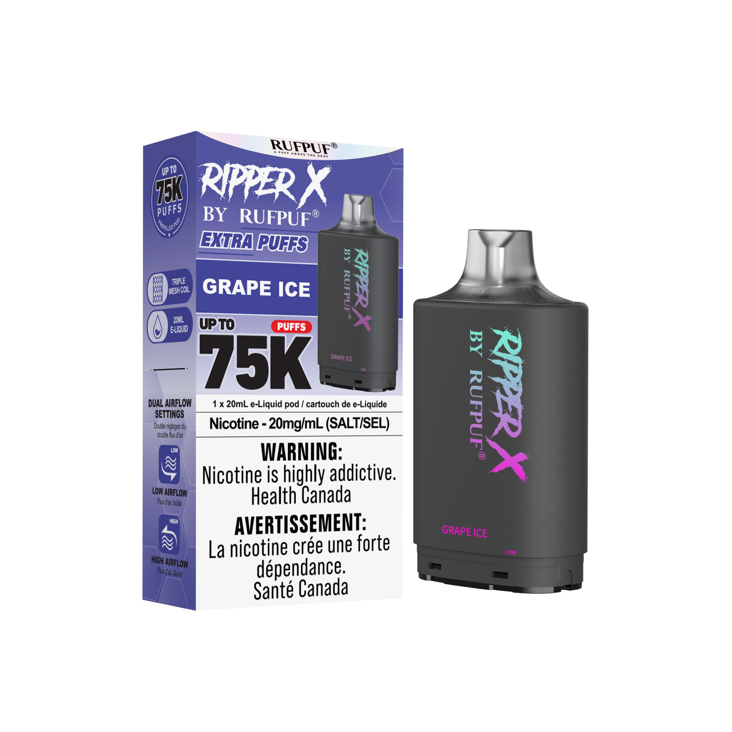 [BC/SK/NL/NS] RUFPUF RIPPER X 75K POD