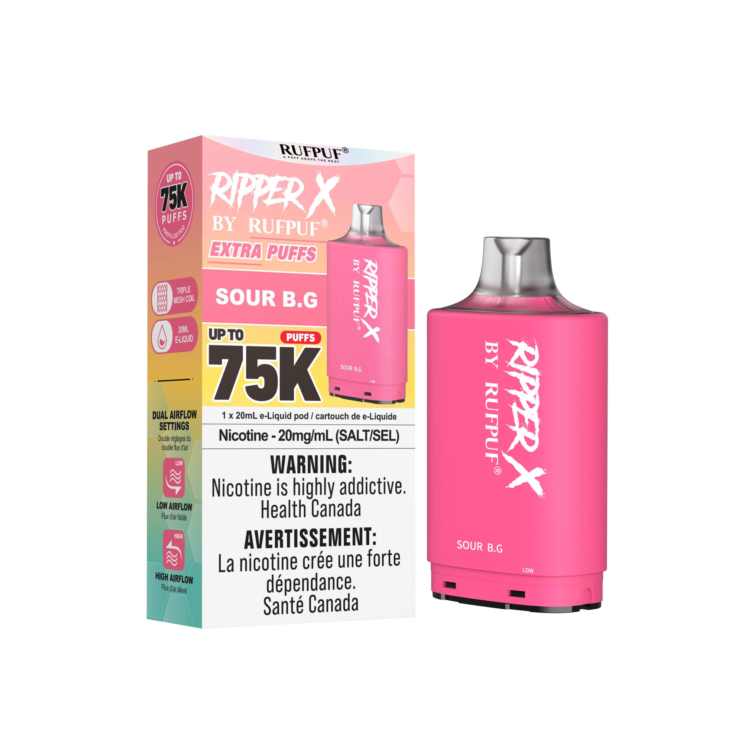 [BC/SK/NL/NS] RUFPUF RIPPER X 75K POD