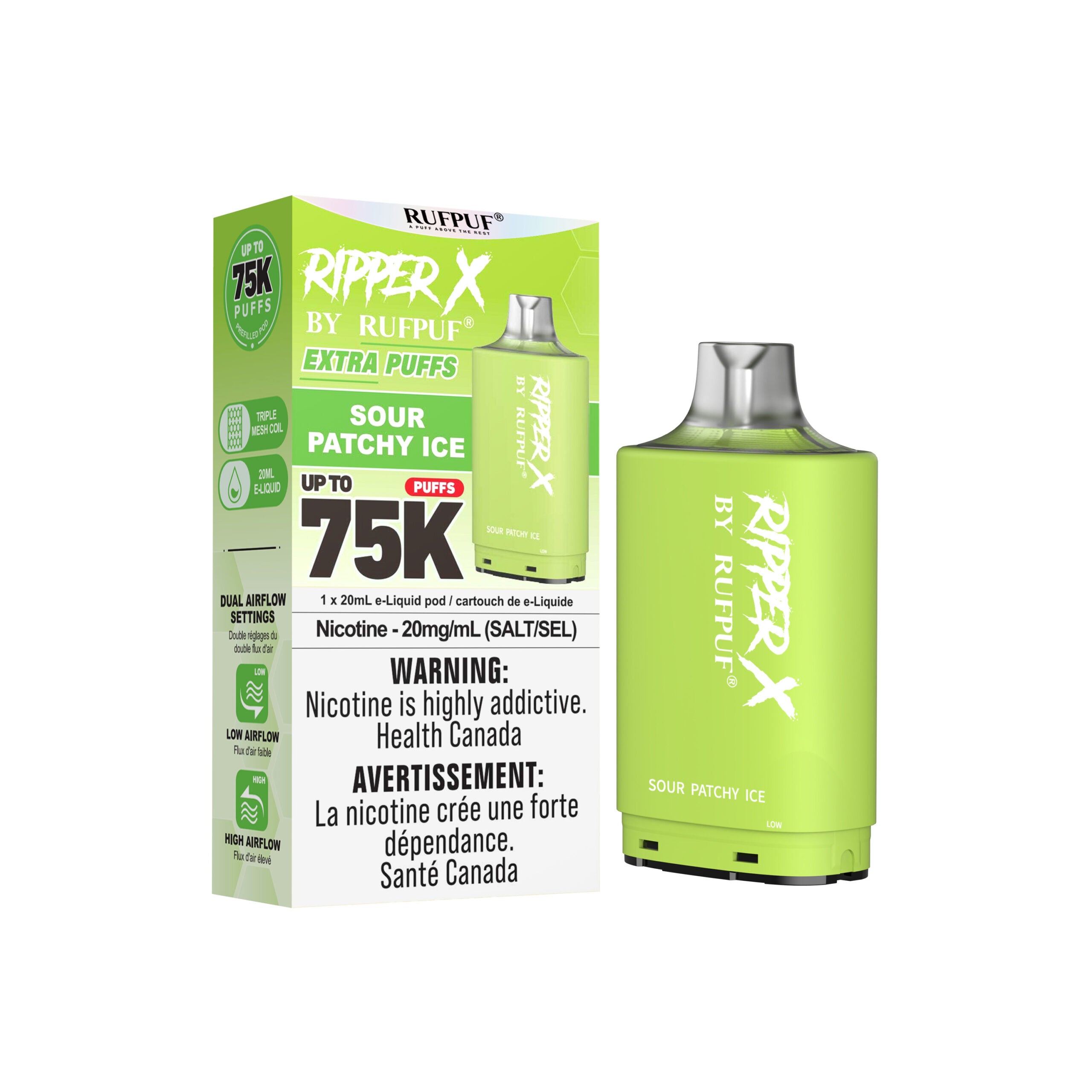 [BC/SK/NL/NS] RUFPUF RIPPER X 75K POD