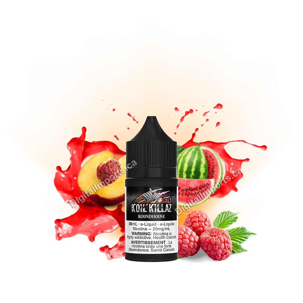 [BC/SK/NL/NS] KOIL KILLAZ SALT - ROUNDHOUSE 30ML