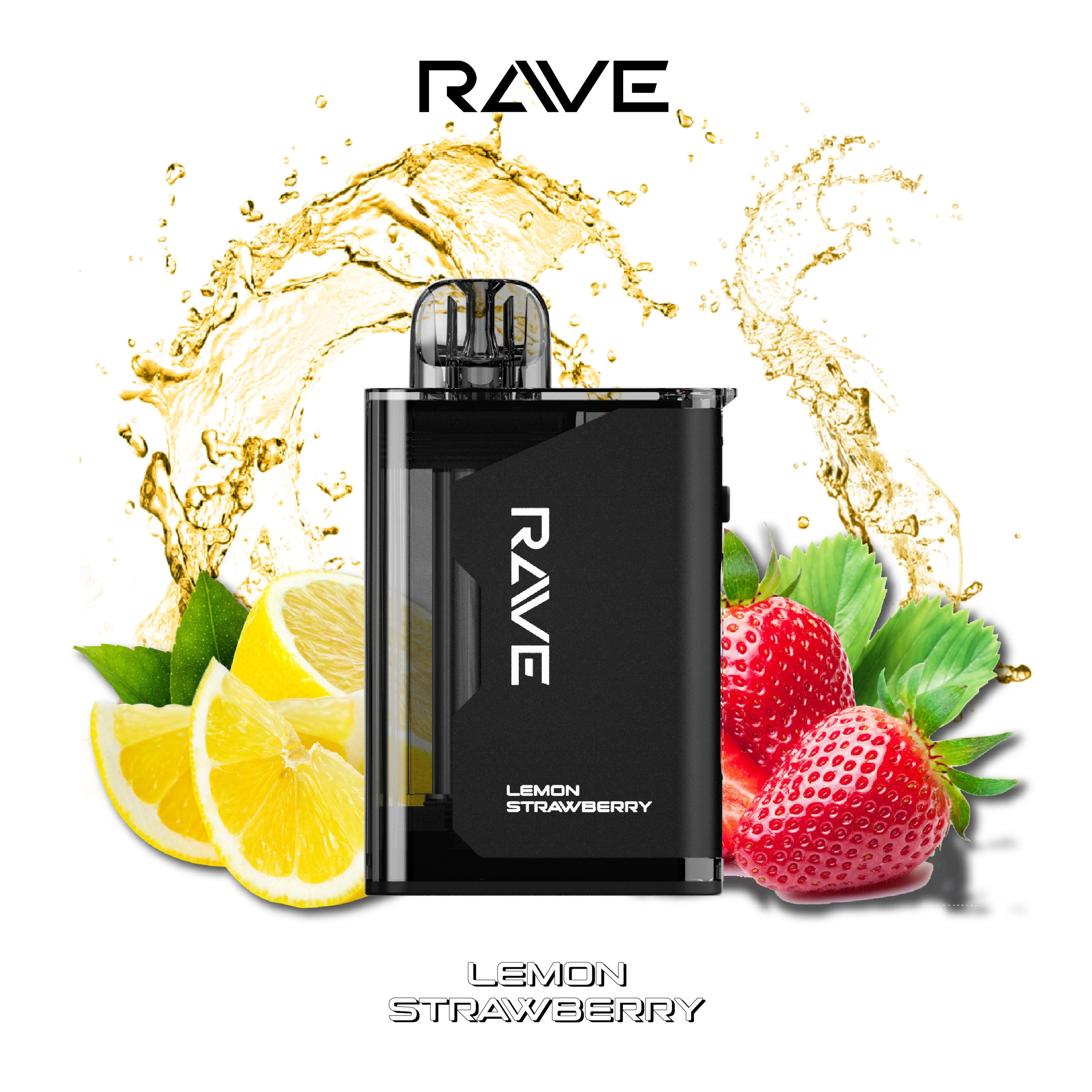 RAVE 30K LEMON STRAWBERRY 20MG