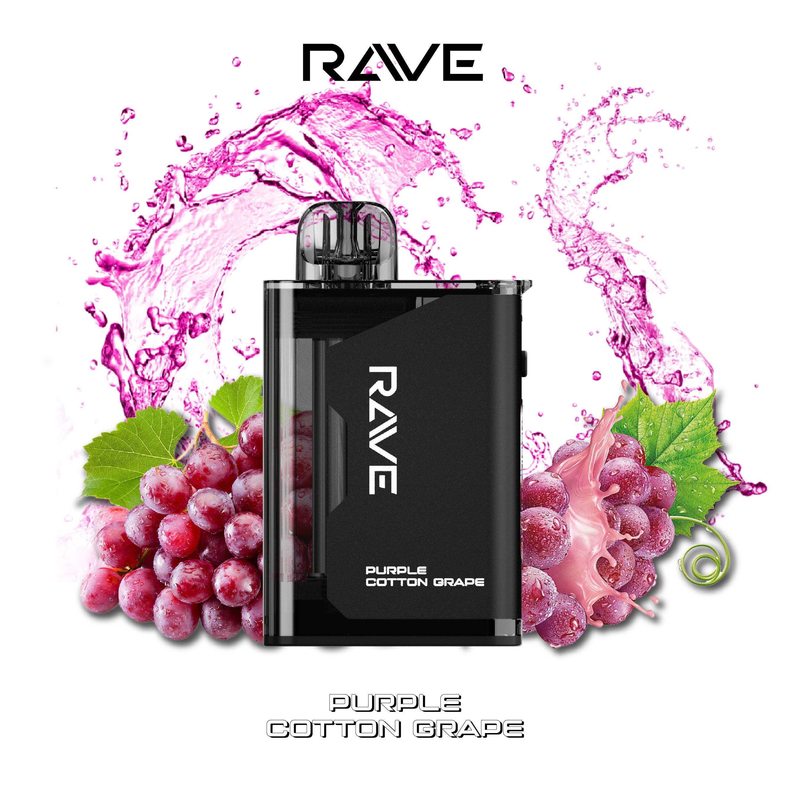 RAVE 30K PURPLE COTTON GRAPE 20MG