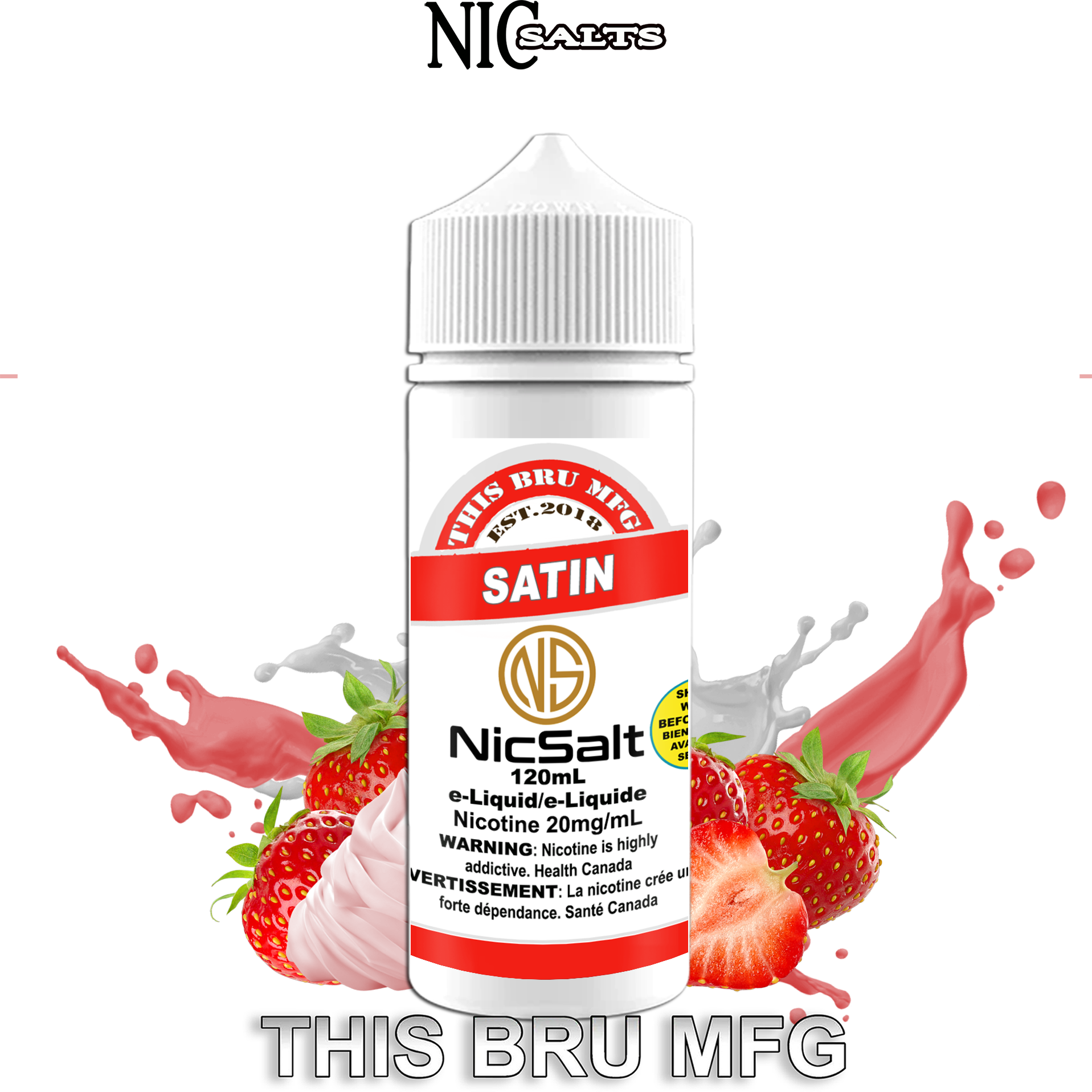 CUSTOM THIS BRU MFG SALT - SATIN 120ML