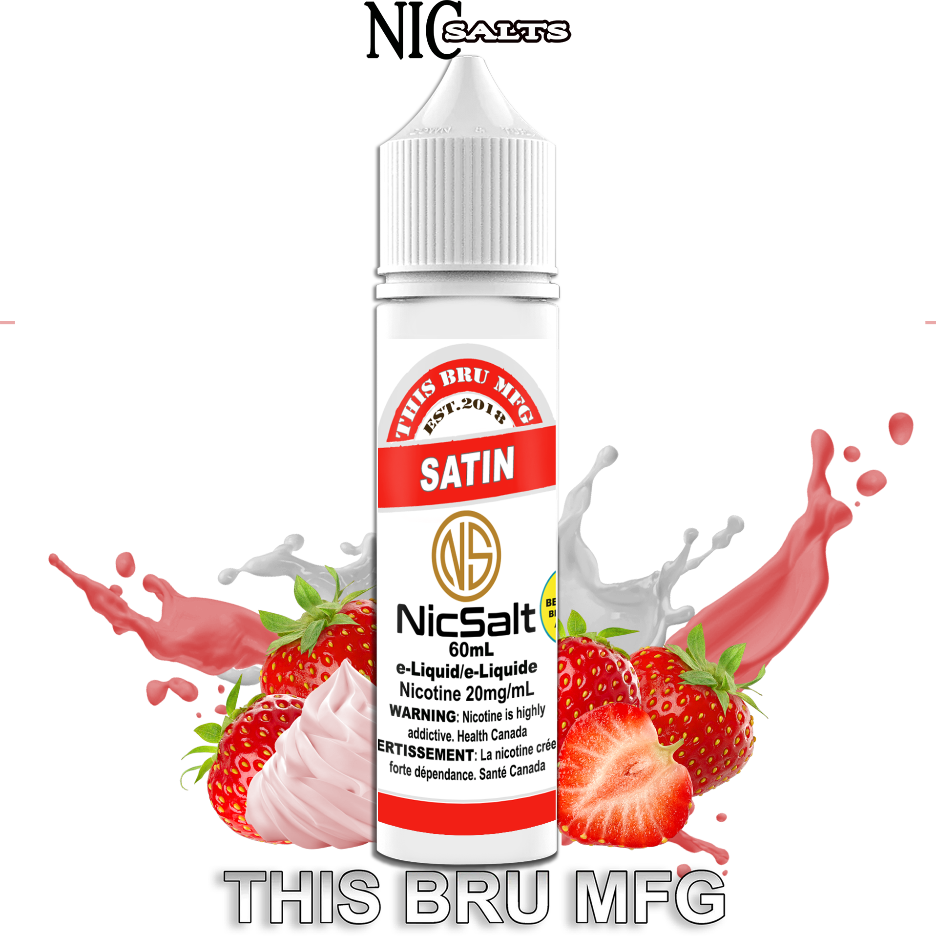 CUSTOM THIS BRU MFG SALT - SATIN 60ML