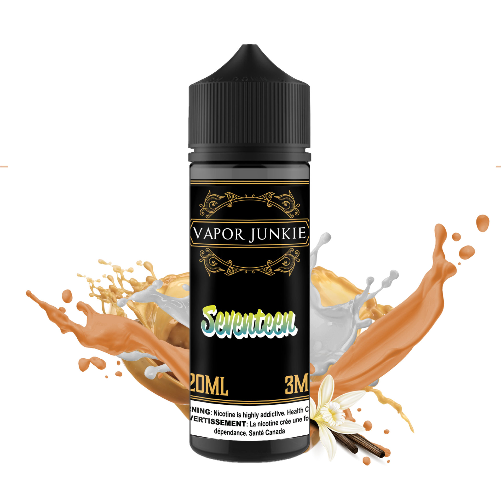 CUSTOM VAPOR JUNKIE - SEVENTEEN 120ML