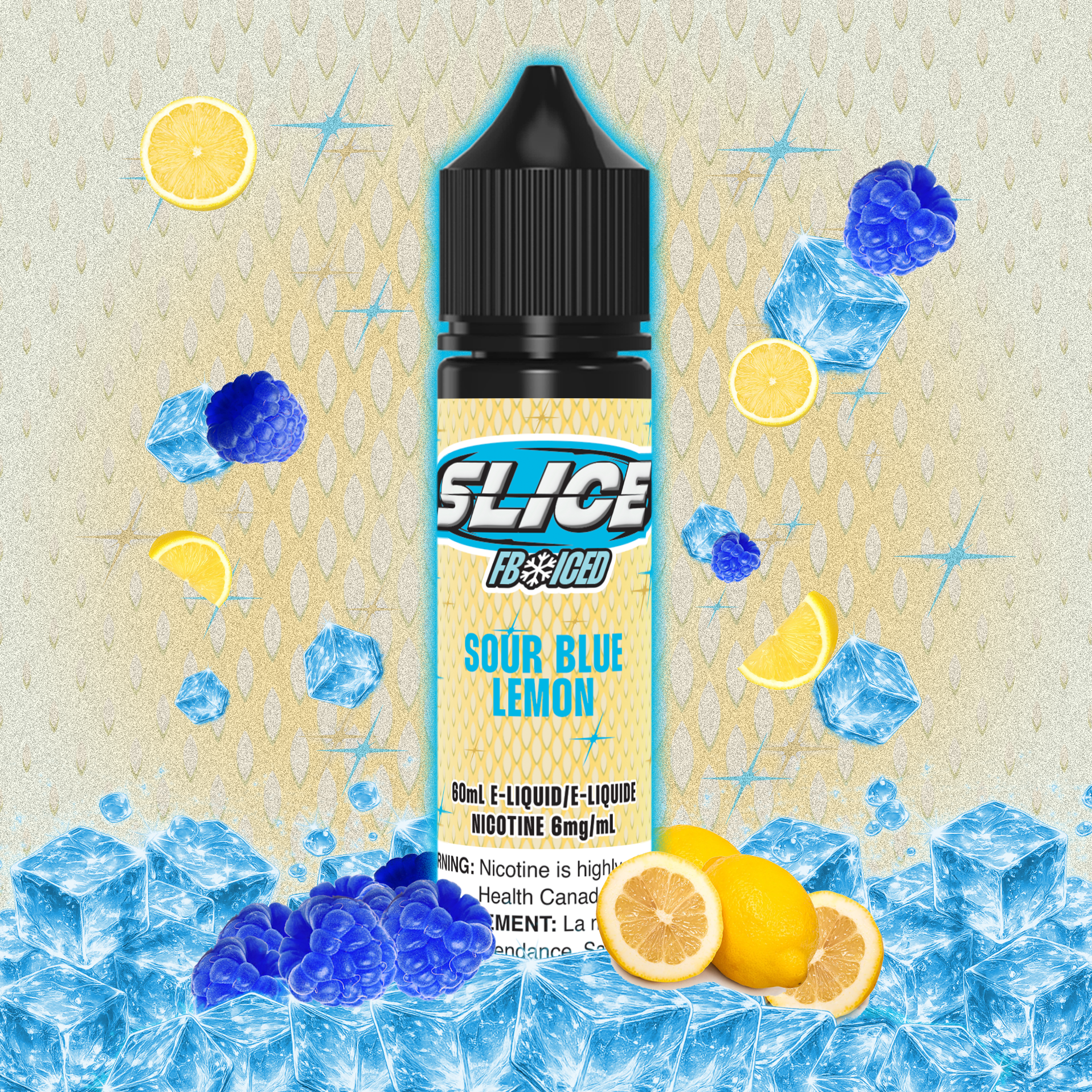 SLICE - SOUR BLUE LEMON (ICED)