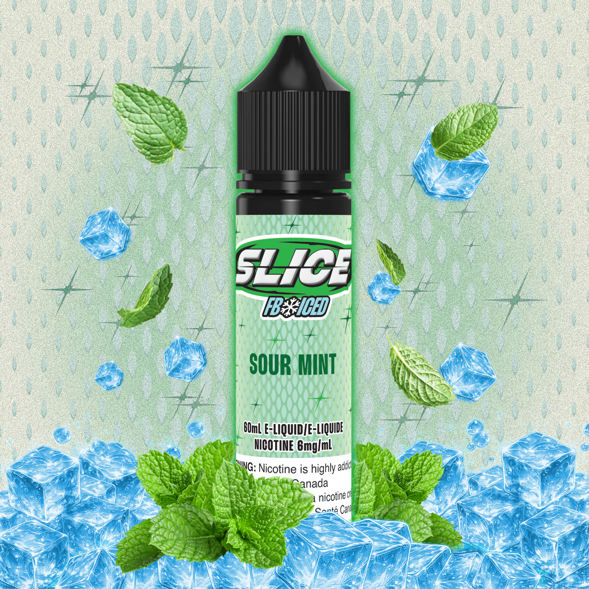 CUSTOM SLICE - SOUR MINT (ICED)