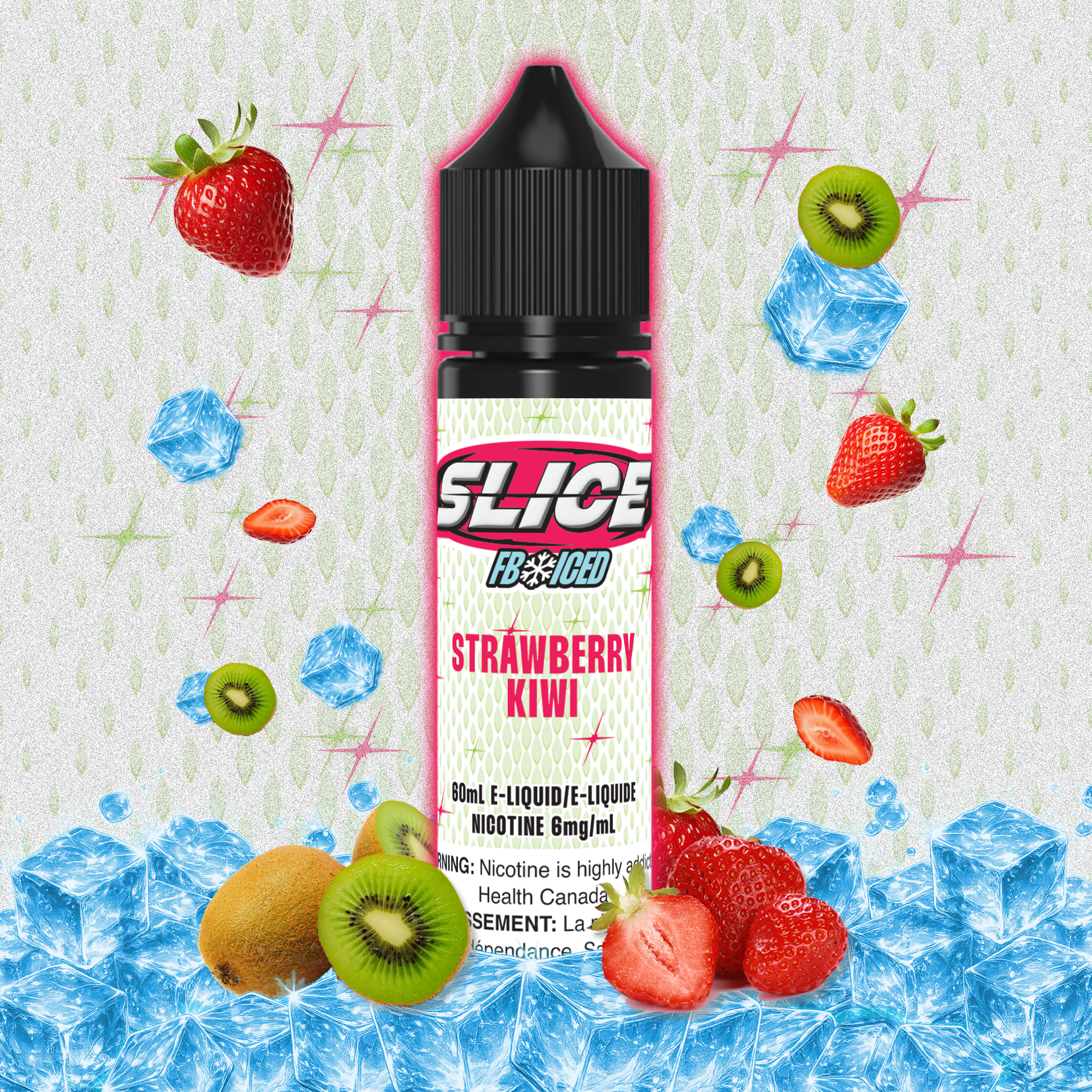 CUSTOM SLICE - STRAWBERRY KIWI (ICED)
